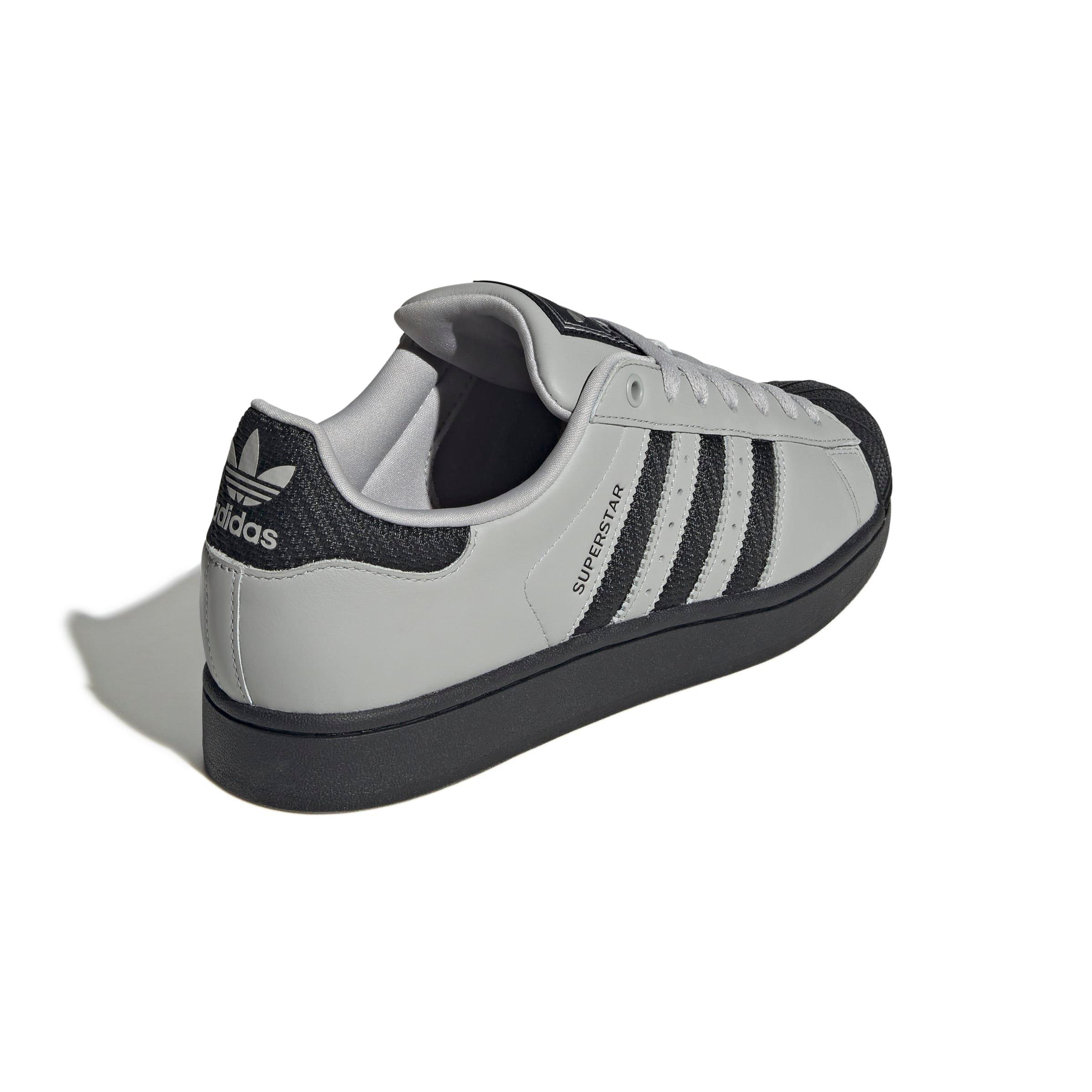 adidas Originals Superstar II Carbon Mesh "Grey/Core Black" Men's Shoe - GREY/BLACK Thumbnail View 5