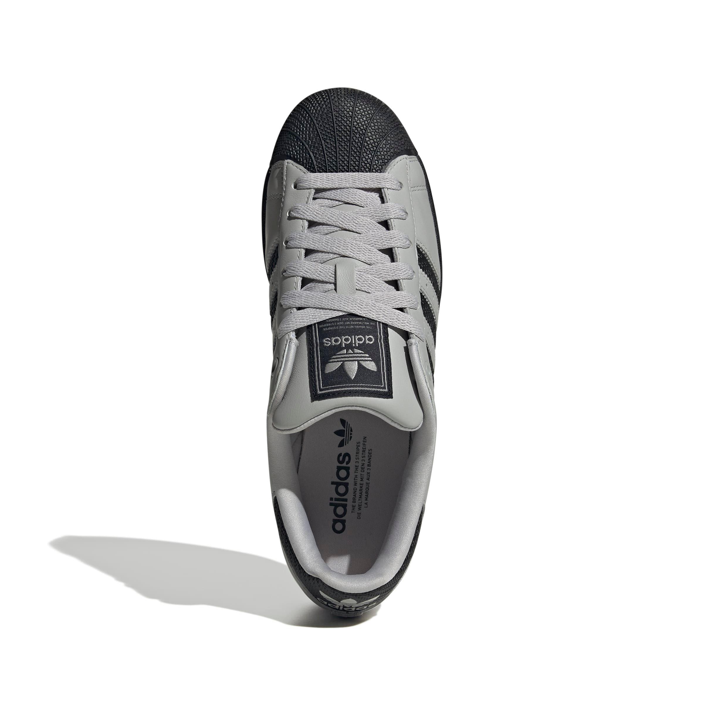 adidas Originals Superstar II Carbon Mesh "Grey/Core Black" Men's Shoe - GREY/BLACK Thumbnail View 8