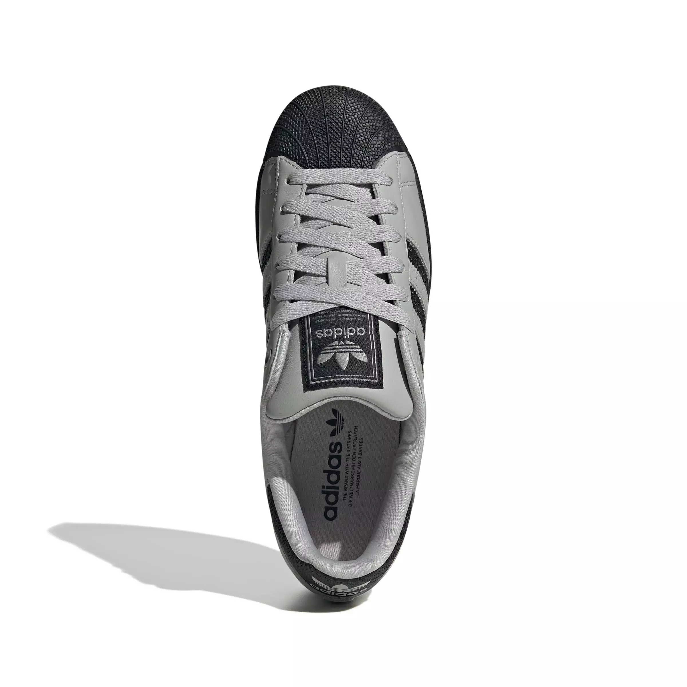 adidas Originals Superstar II Carbon Mesh "Grey/Core Black" Men's Shoe - GREY/BLACK