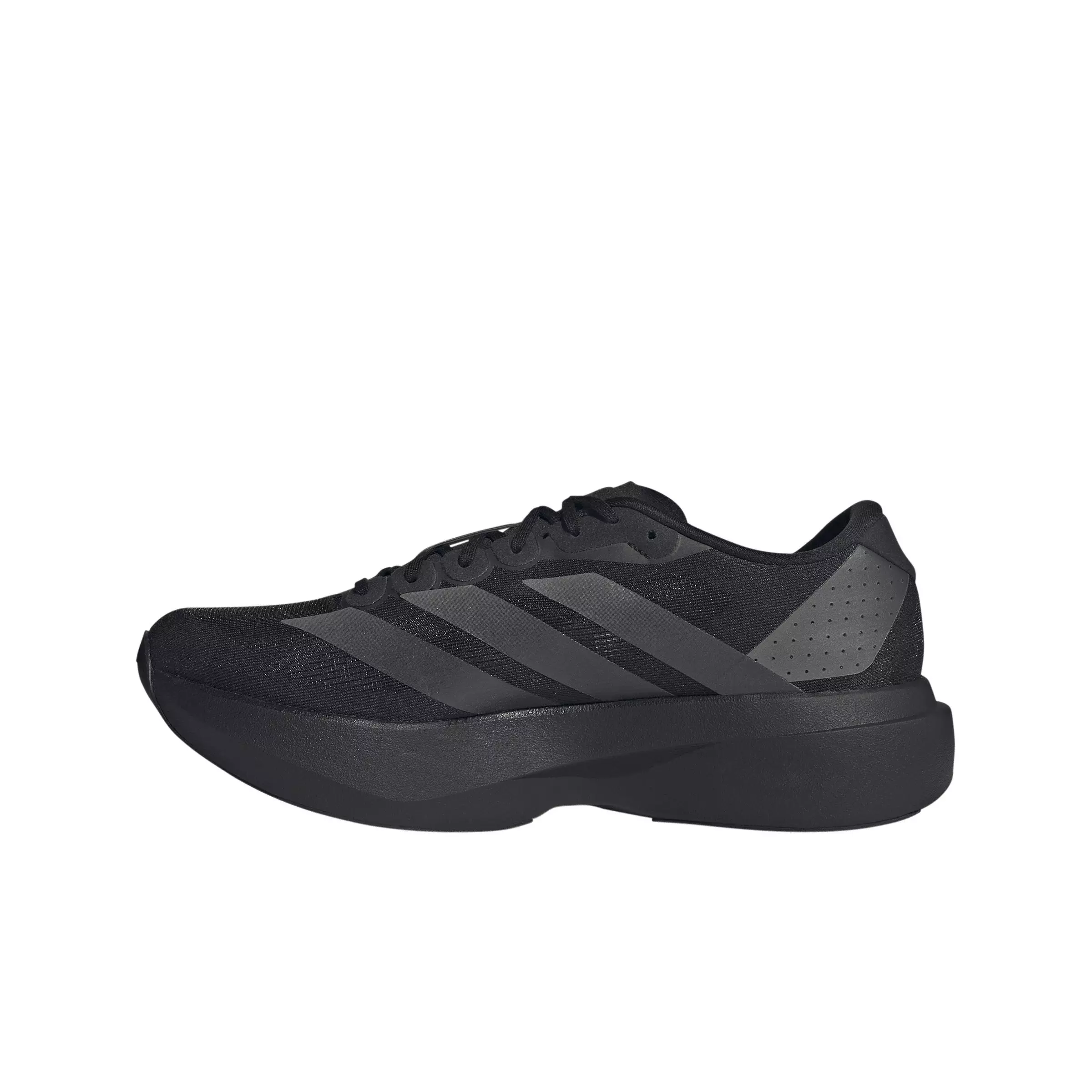 adidas Adizero EVO SL "Core Black/Grey Four/Impact Orange" Men's Shoe - BLACK