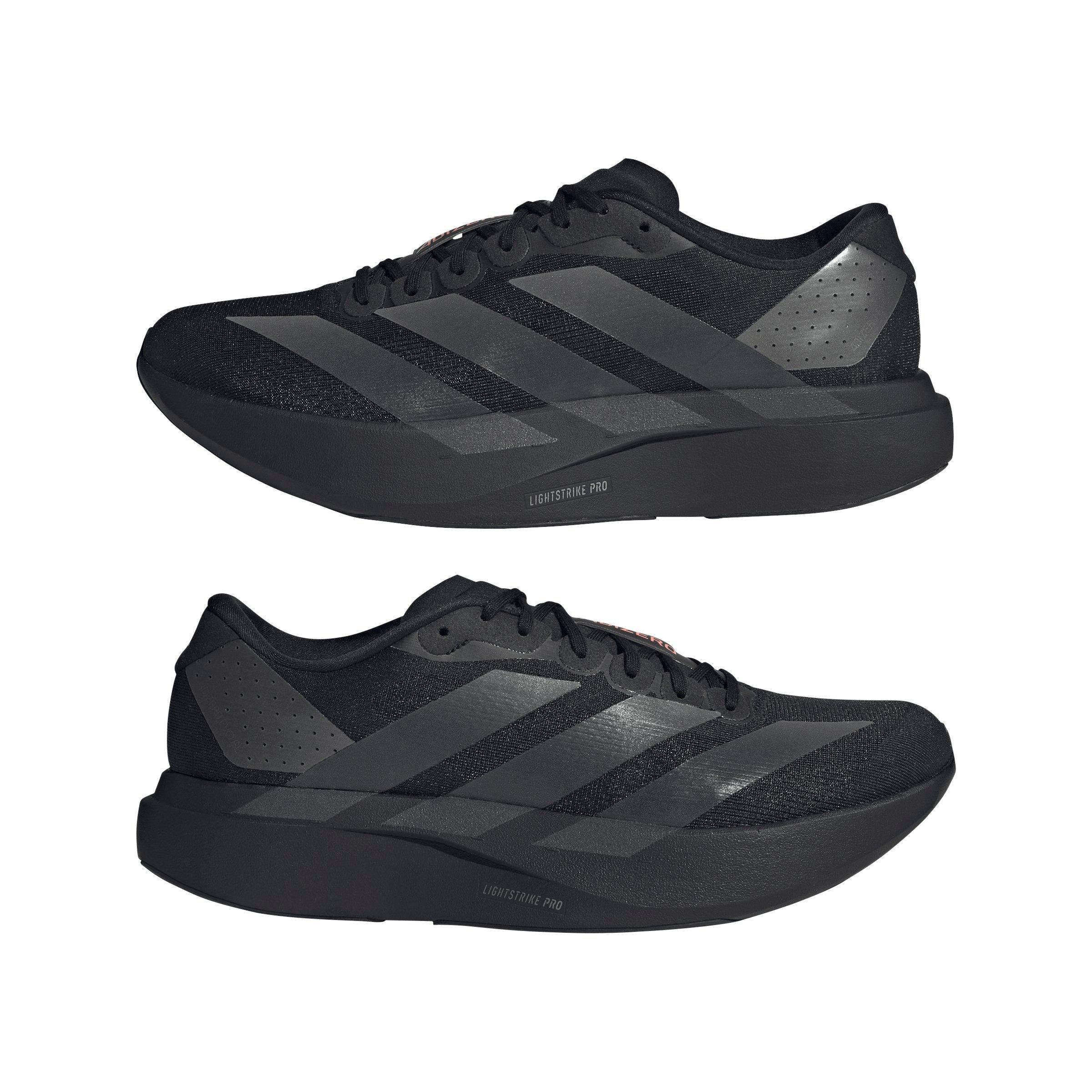Men's adidas Adizero Evo SL 'Black Grey Impact Orange' 10