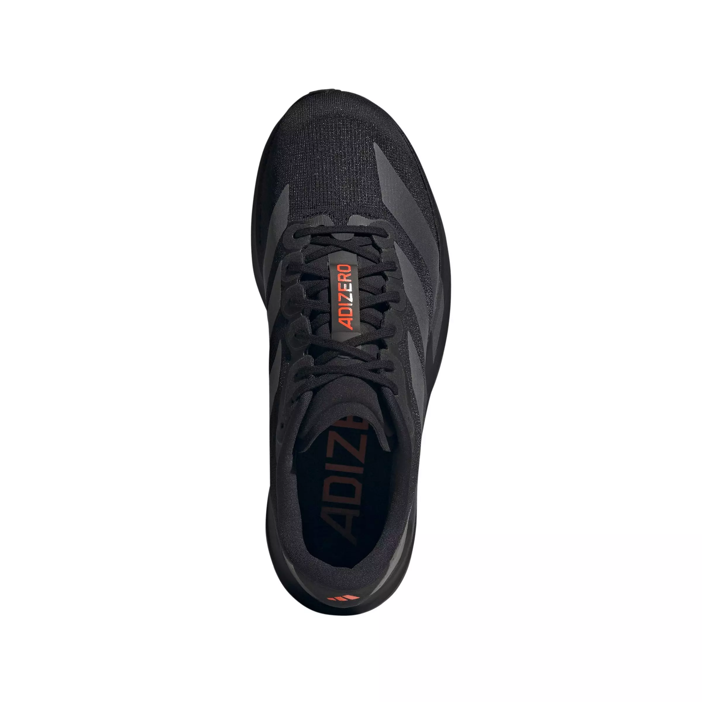 adidas Adizero EVO SL "Core Black/Grey Four/Impact Orange" Men's Shoe - BLACK