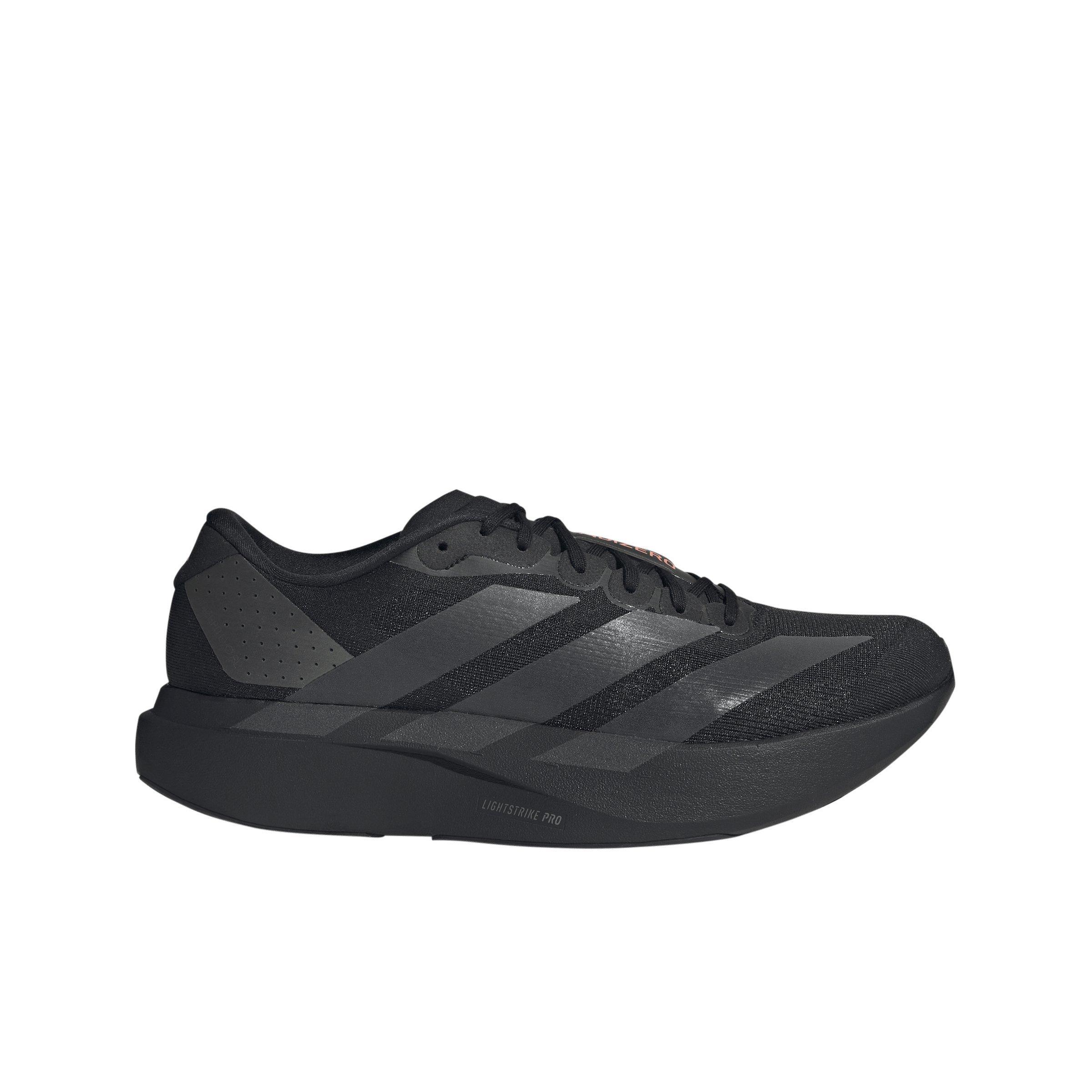 adidas Adizero EVO SL "Core Black/Grey Four/Impact Orange" Men's Shoe - BLACK Thumbnail View 1