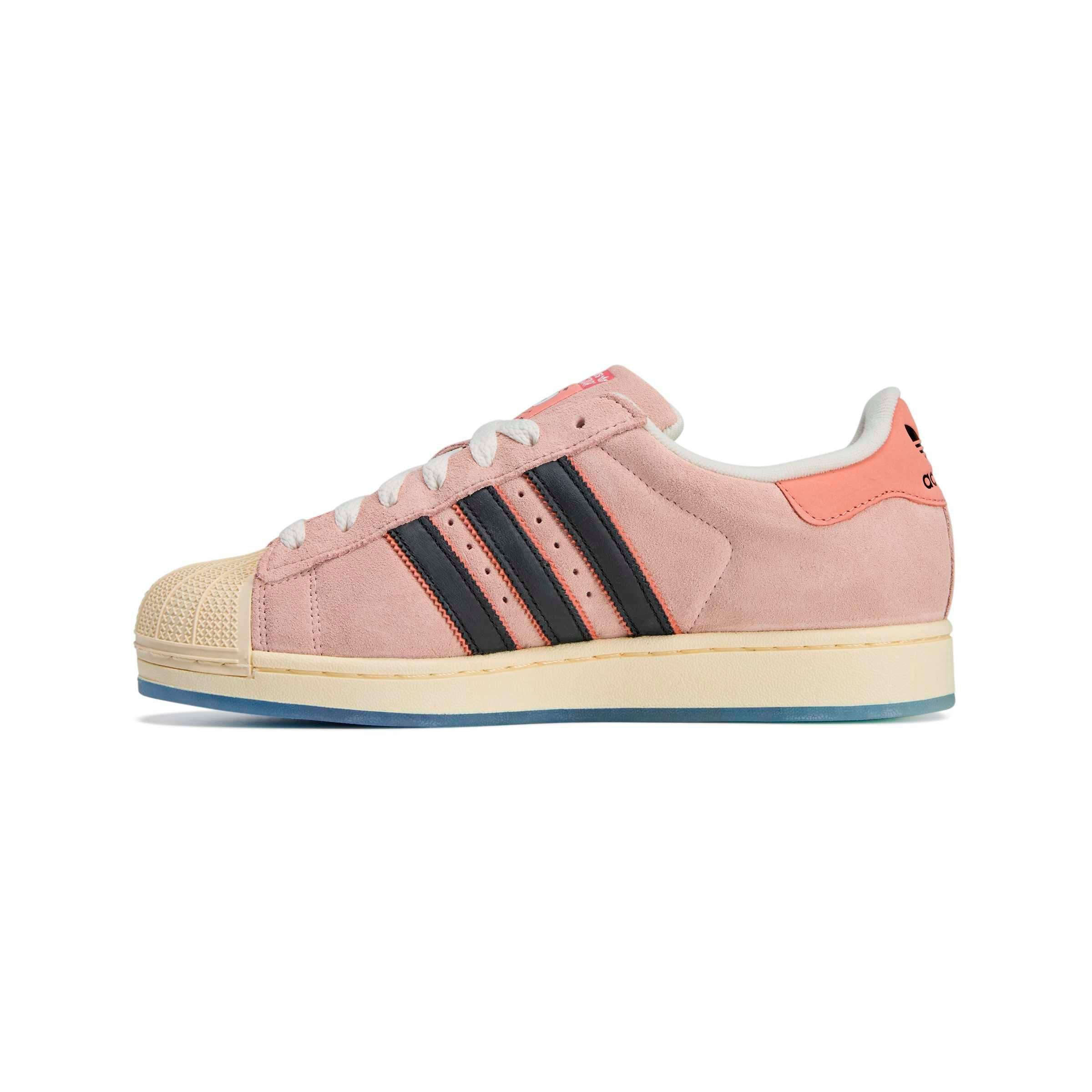 adidas Originals Superstar "Patrick Star" Men's Shoe - PINK/BLACK Thumbnail View 6