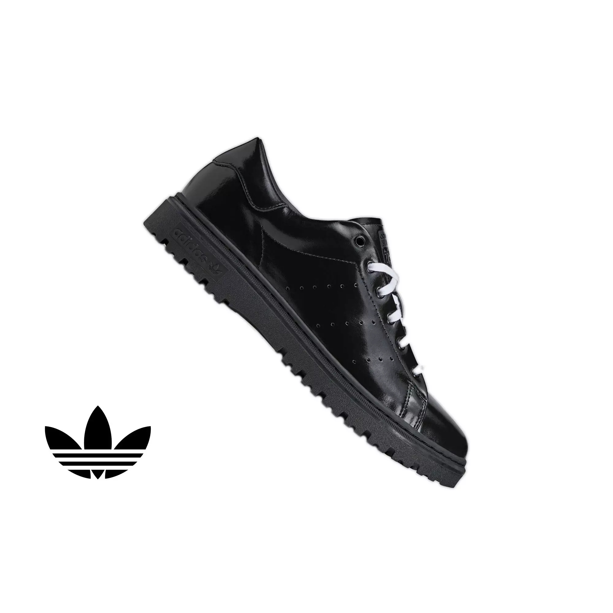 adidas Originals Stan Smith Freizeit "Spongebob" Grade School Kids' Shoe - BLACK