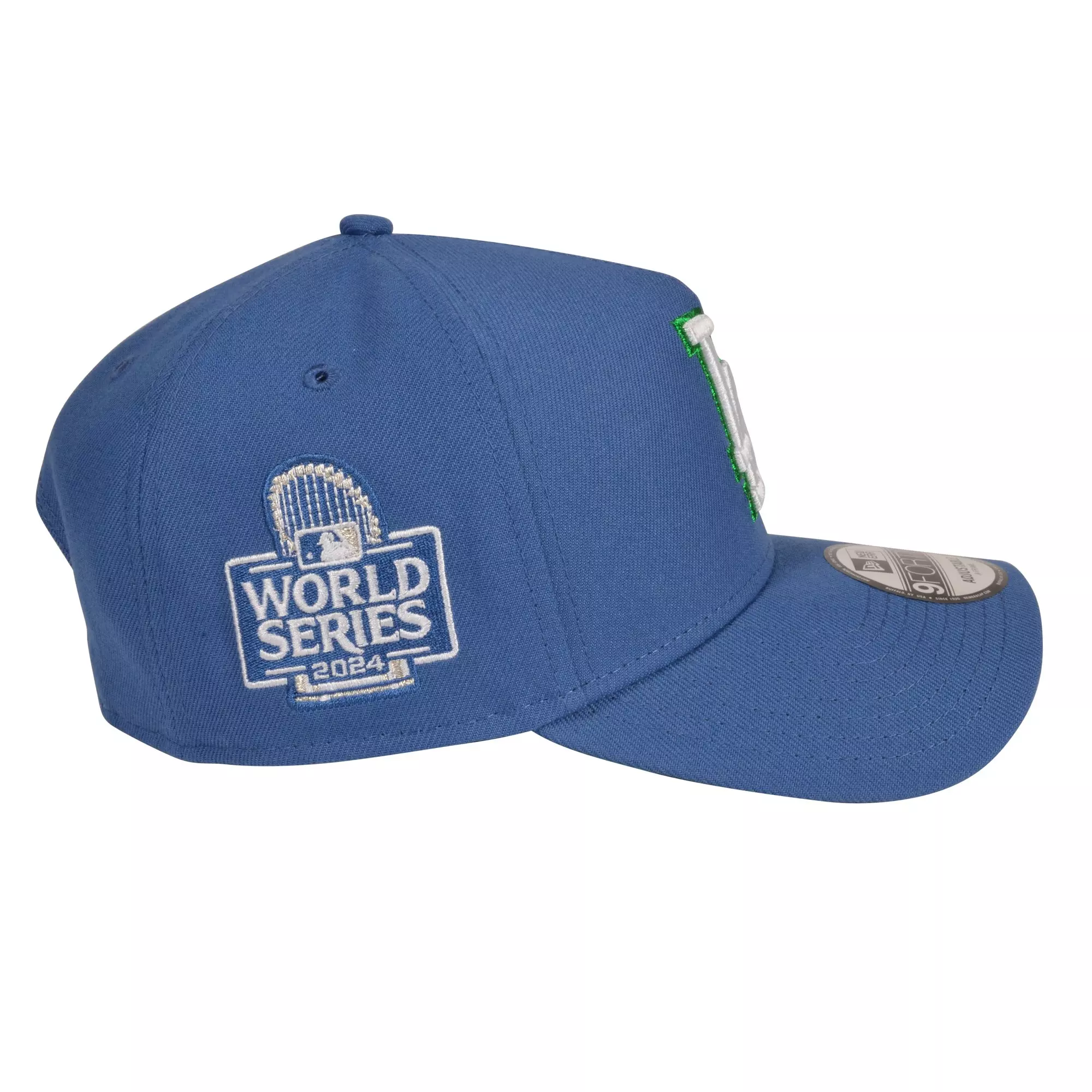 New Era Los Angeles Dodgers 9FORTY A-Frame Snapback Hat-Blue/Green - BLUE/GREEN