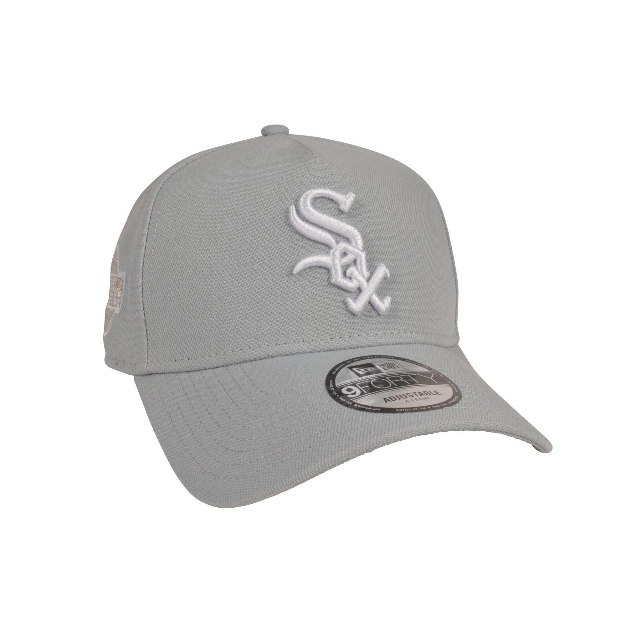 New Era Chicago White Sox 9FORTY A-Frame Dark Grey Snapback Hat