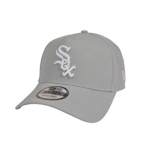 New Era Chicago White Sox 9FORTY A-Frame Snapback Hat-Dark Grey