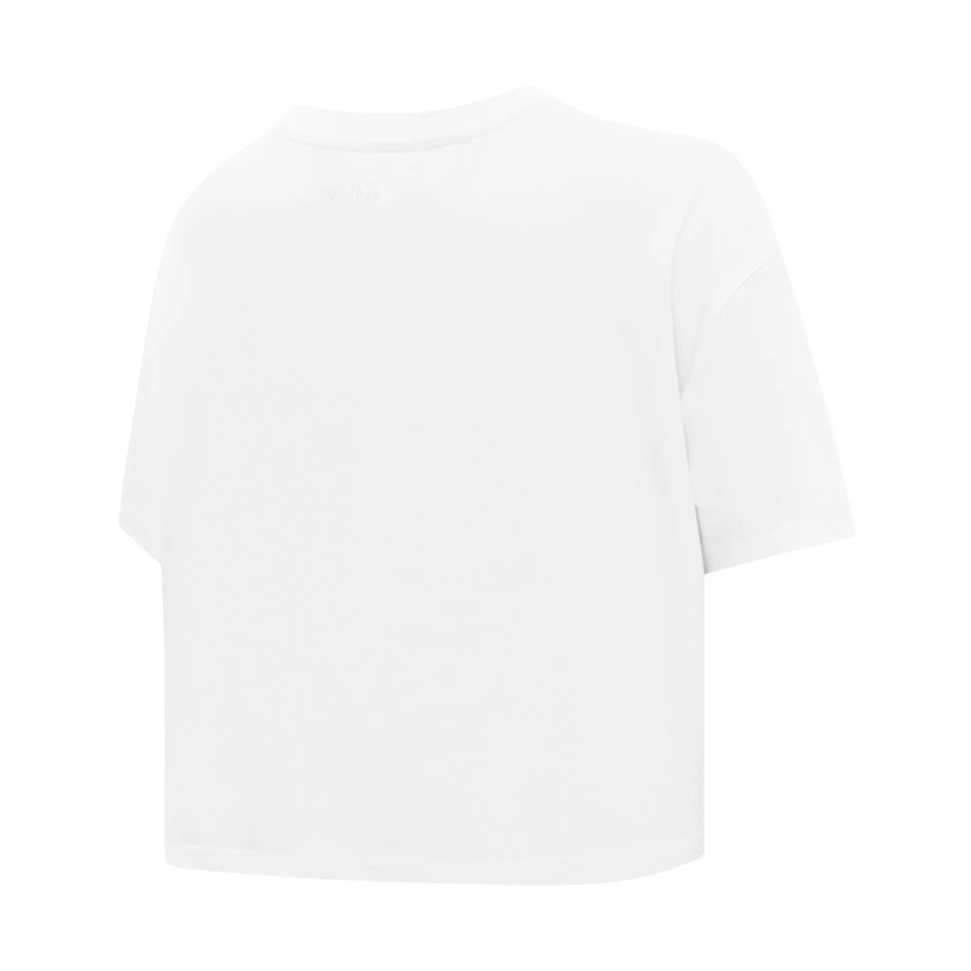 Pro Standard Women's New York Yankees Hologram Boxy Tee-White - WHITE