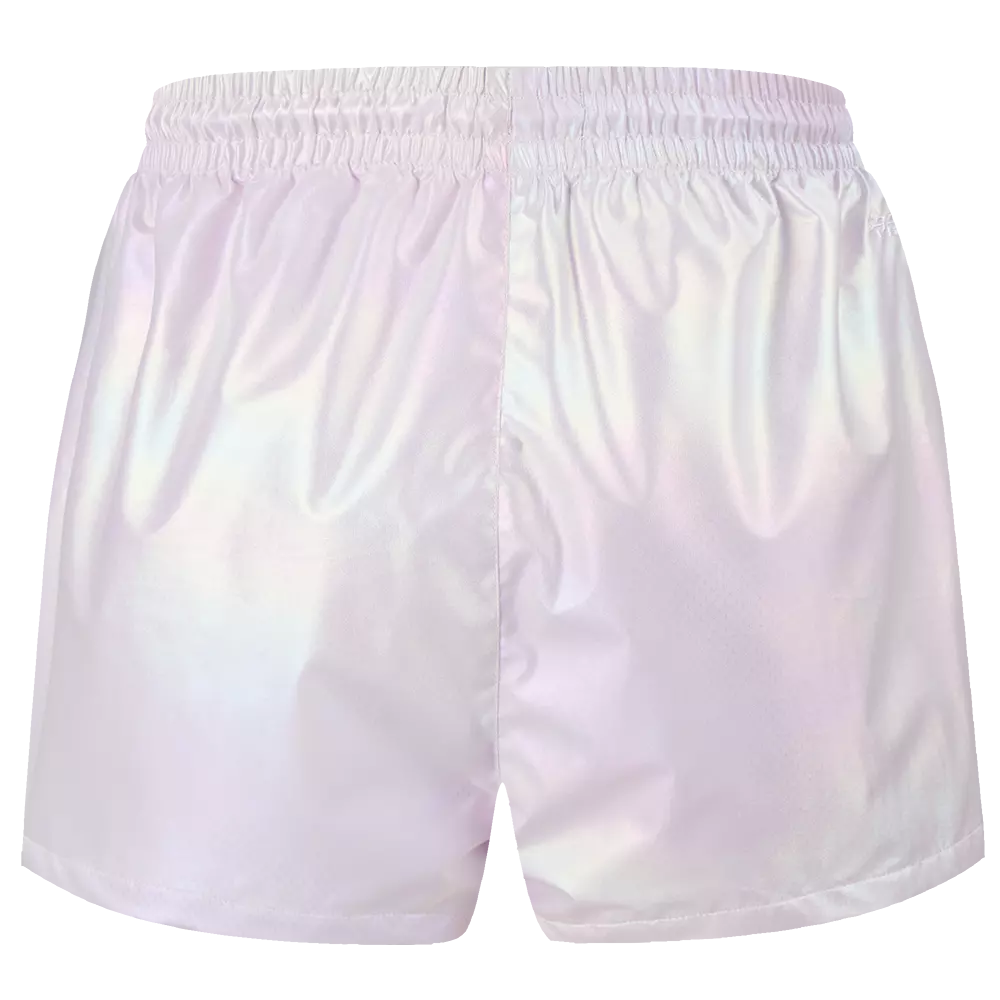 Pro Standard Women's New York Yankees Hologram Woven Shorts-Multicolor - MULTI-COLOR