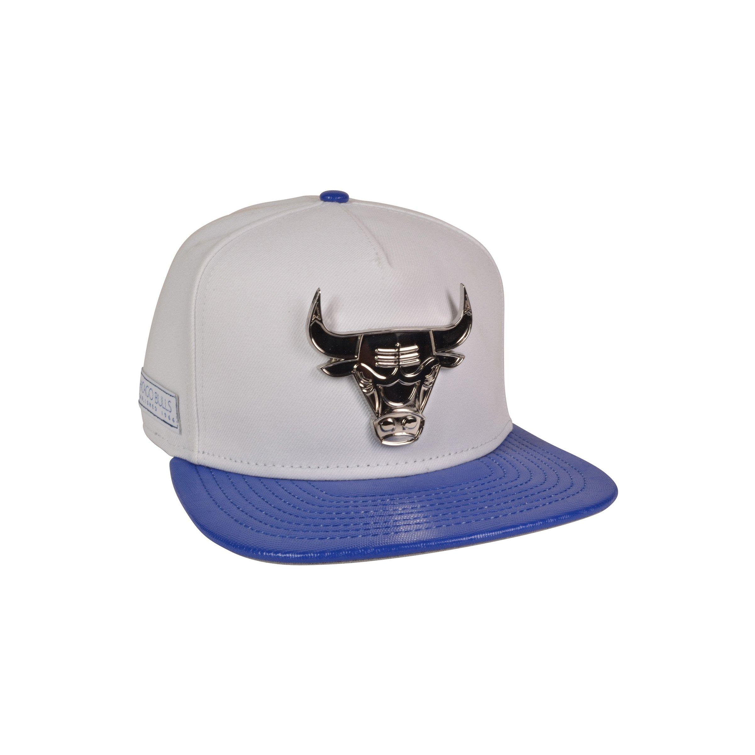 New Era Chicago Bulls 9FIFTY A-Frame French Blue 12 Snapback Hat-White/Blue