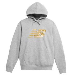 New Balance Men's Logo Pullover Hoodie