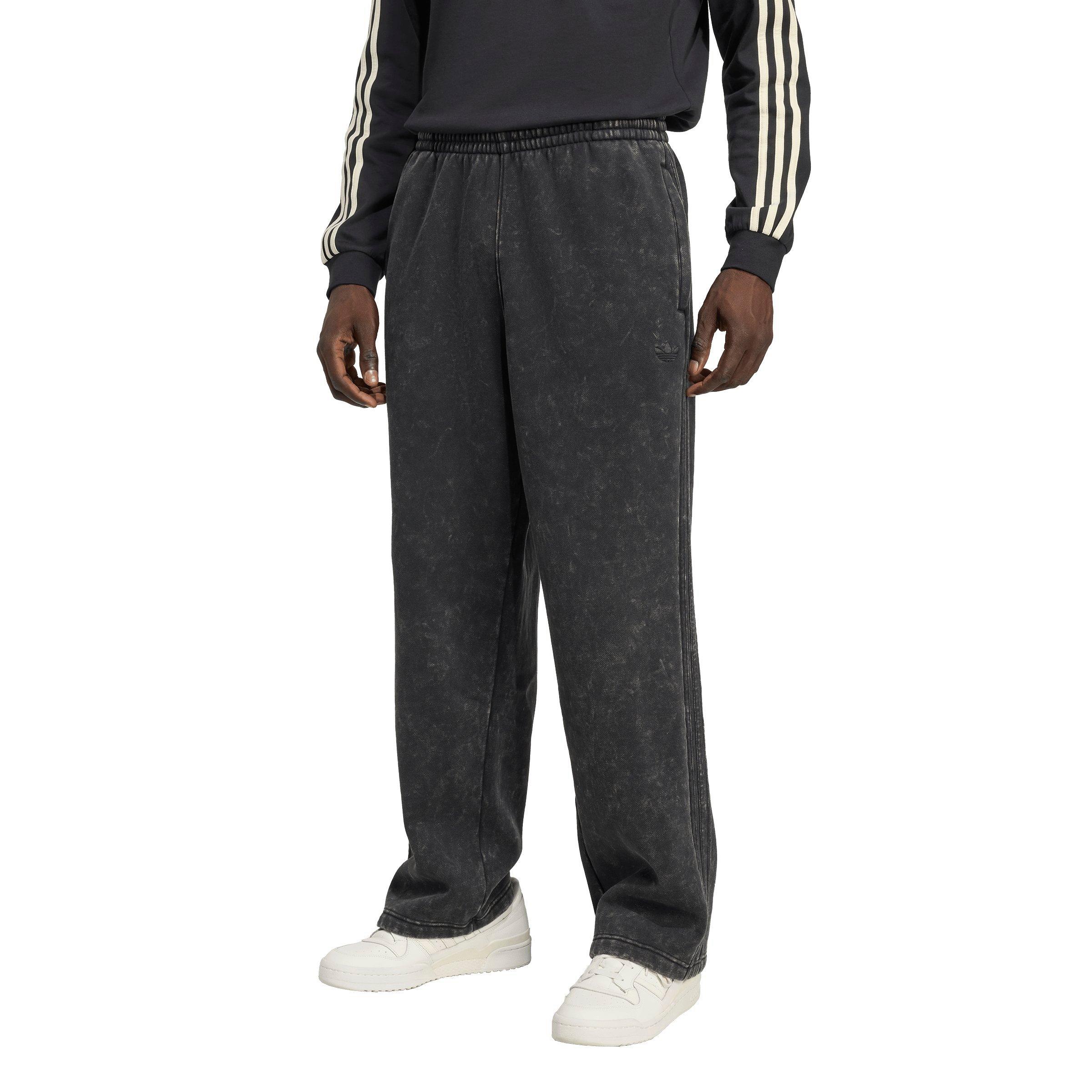 adidas Originals Men's Washed Pants - BLACK Thumbnail View 1