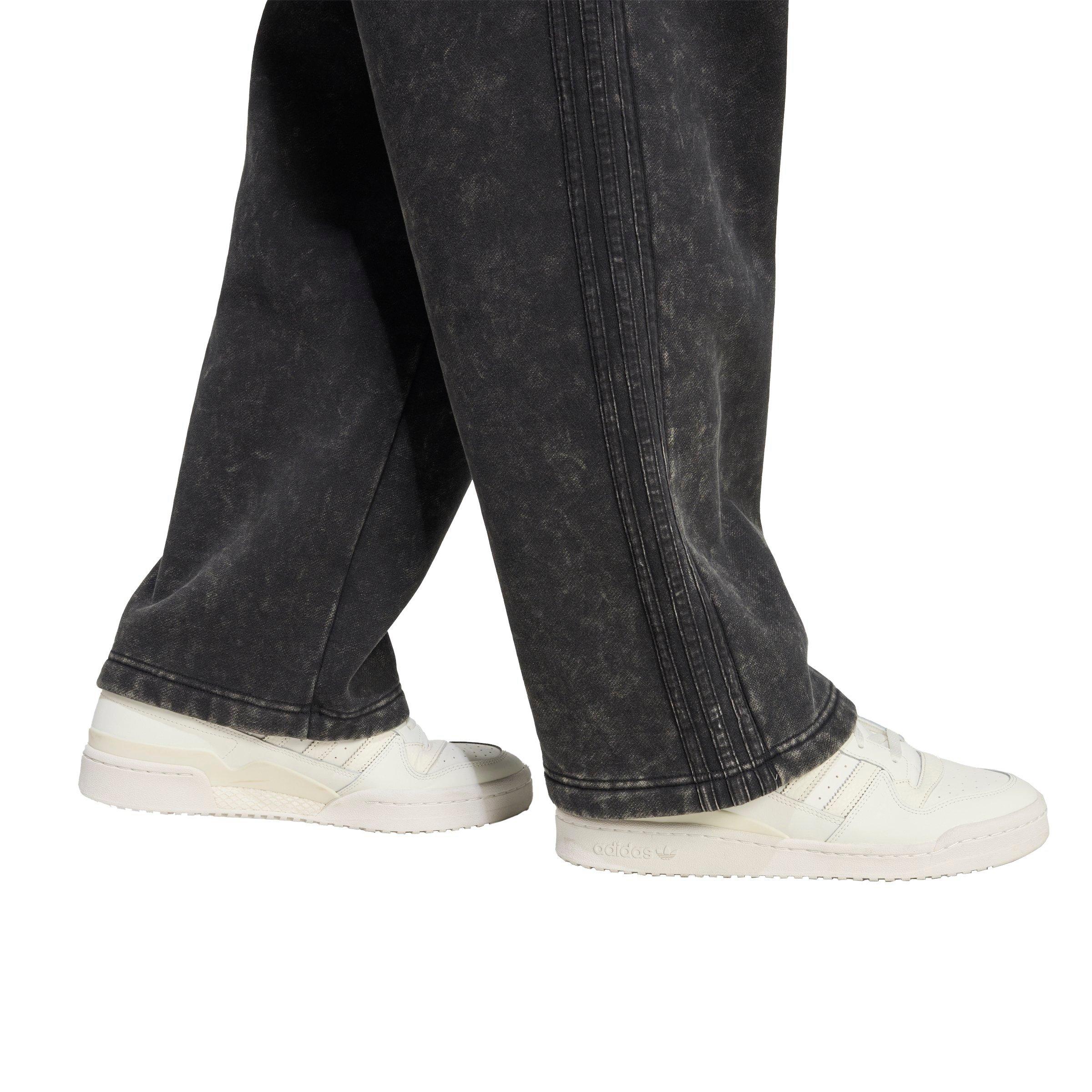 adidas Originals Men's Washed Pants - BLACK Thumbnail View 4