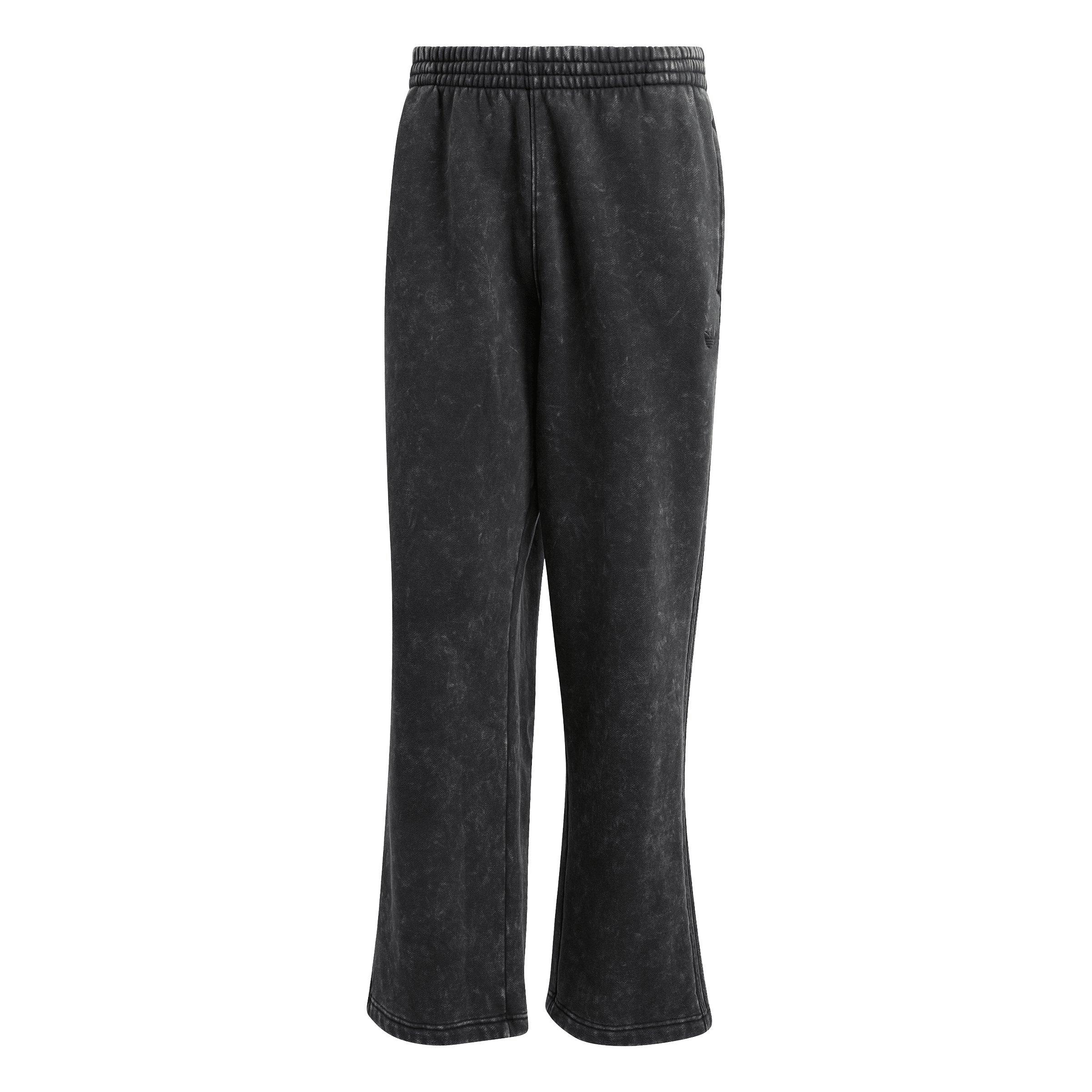 adidas Originals Men's Washed Pants - BLACK Thumbnail View 6