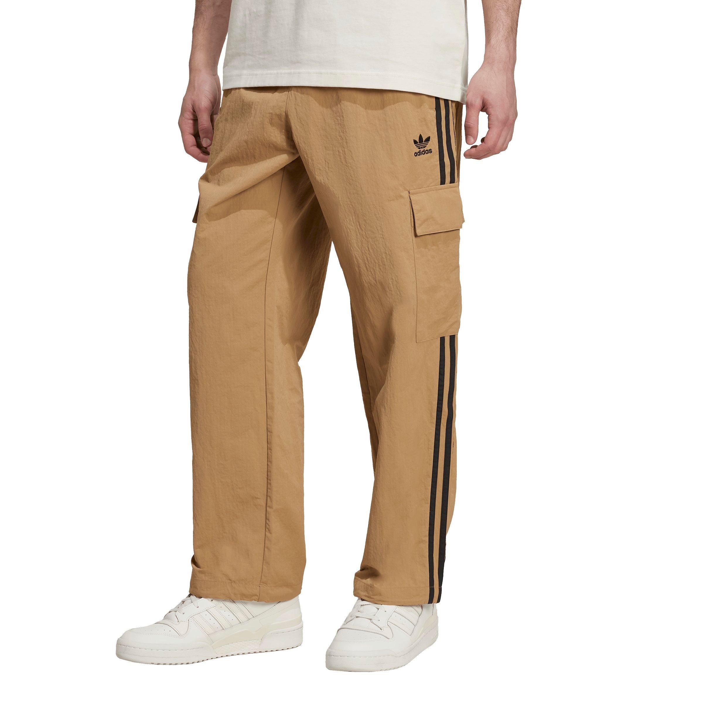 adidas Originals Men's Adicolor Classics 3-Stripes Cargo Pants - Khaki
