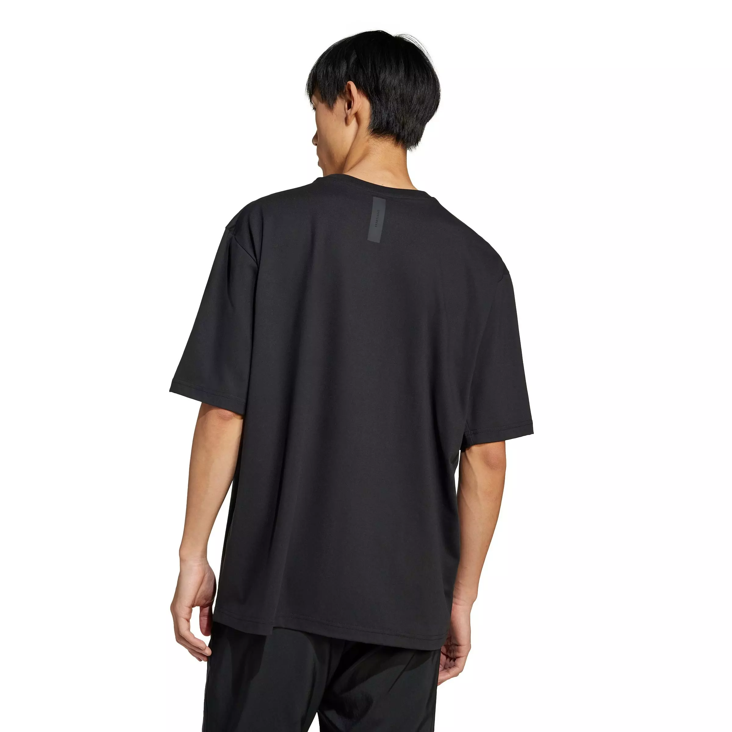 adidas Men's Z.N.E. Loose-Fit Tee - BLACK