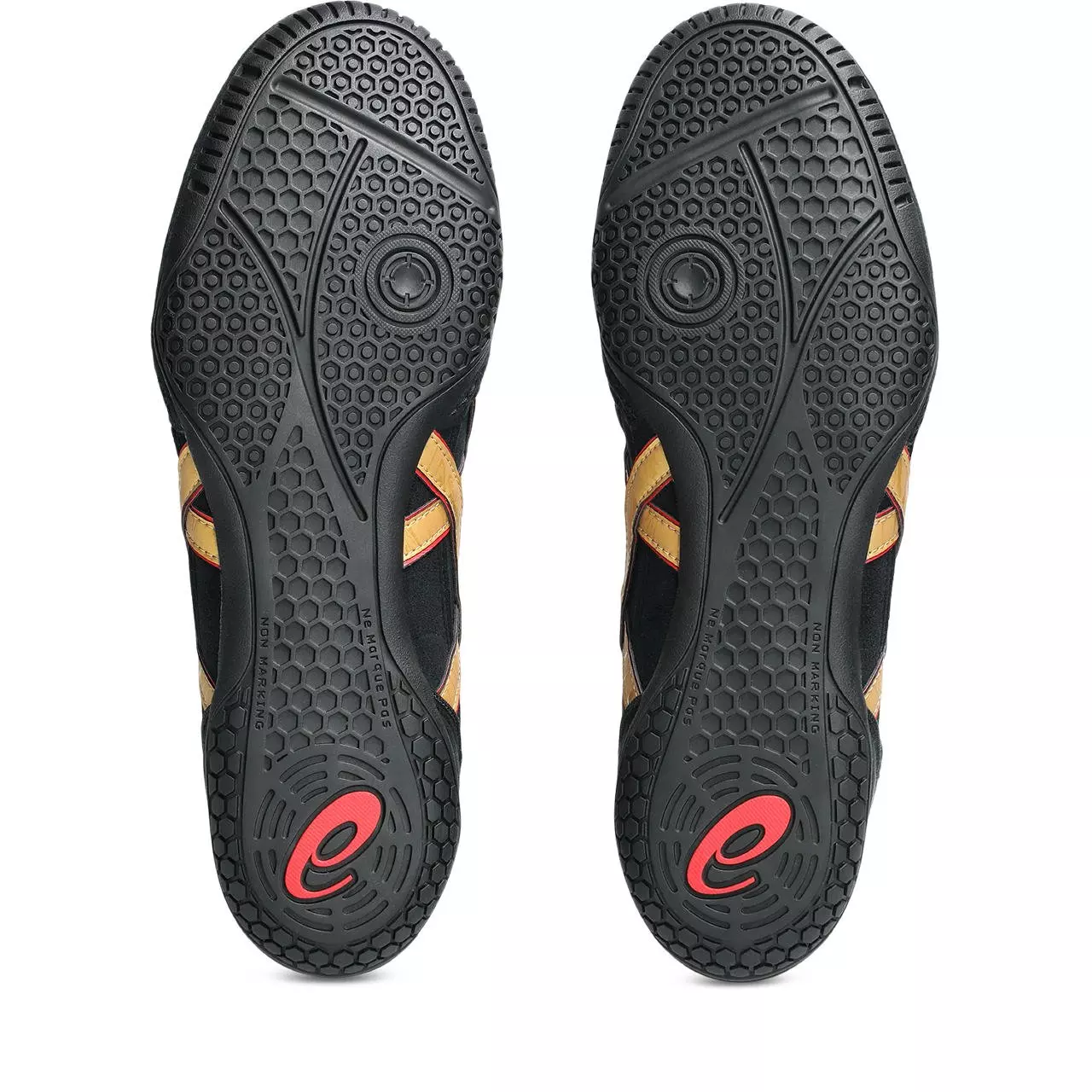 ASICS Dan Gable Evo 3 "Black/Gold" Men's Wrestling Shoe - BLACK/GOLD