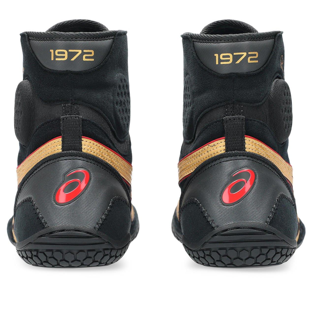 ASICS Dan Gable Evo 3 "Black/Gold" Men's Wrestling Shoe - BLACK/GOLD Thumbnail View 7