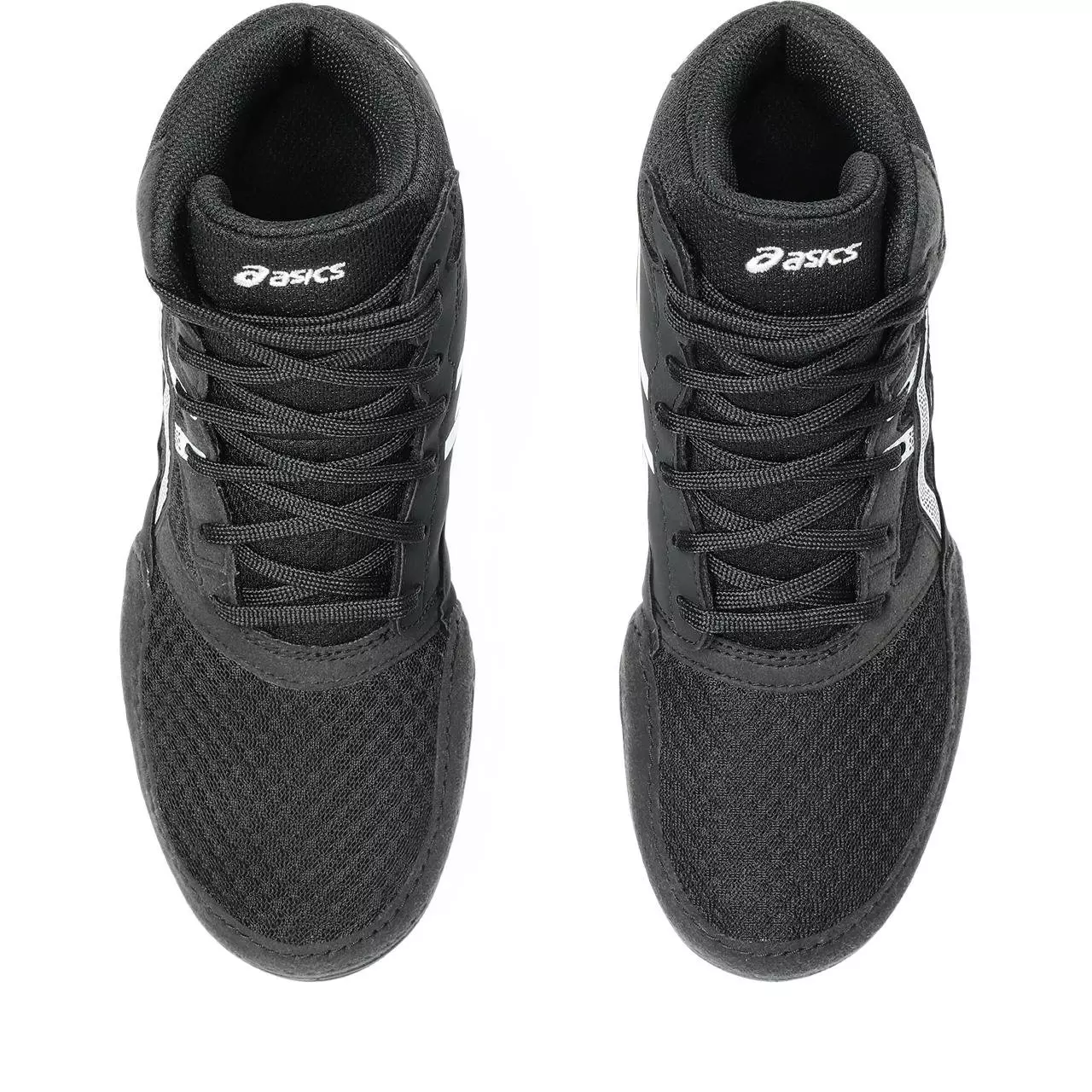 ASICS Snapdown 4 "Black/White" Preschool Kids' Wrestling Shoe - BLACK/WHITE