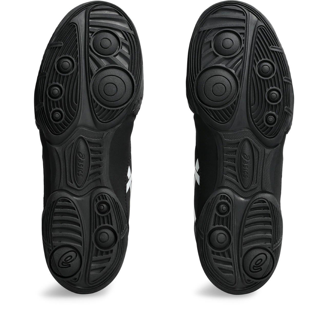 ASICS Snapdown 4 "Black/White" Preschool Kids' Wrestling Shoe - BLACK/WHITE Thumbnail View 7