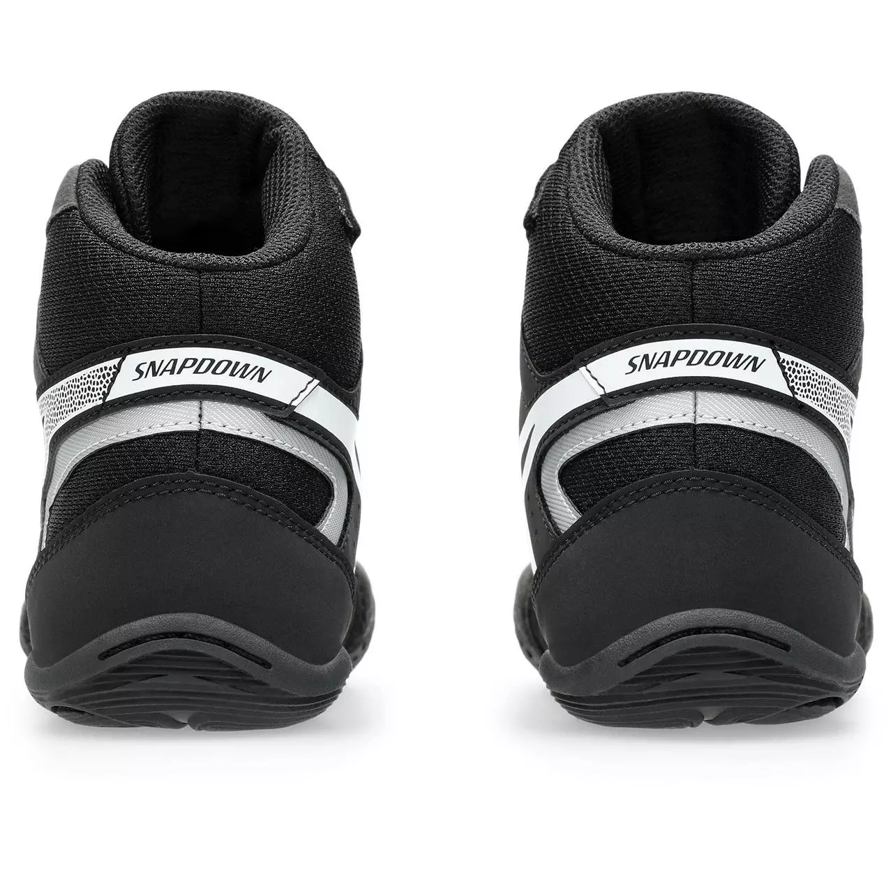 ASICS Snapdown 4 "Black/White" Preschool Kids' Wrestling Shoe - BLACK/WHITE