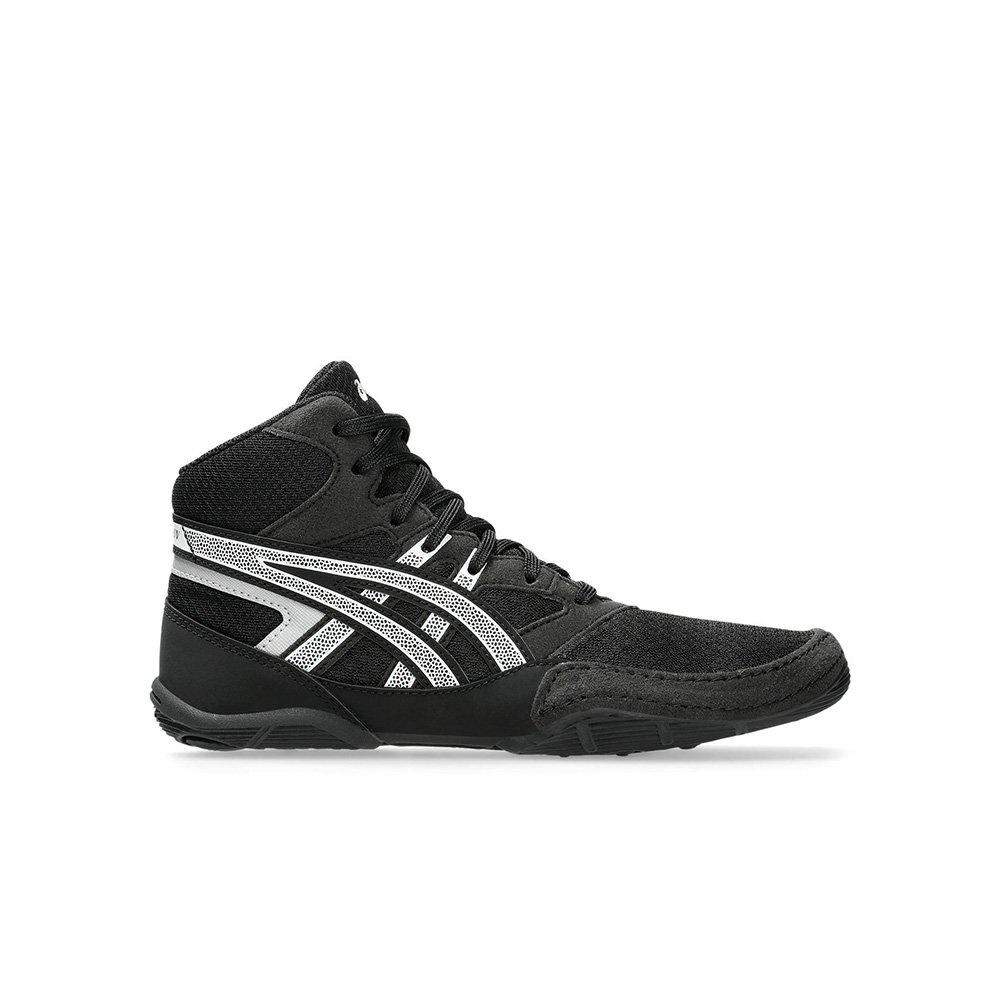 ASICS Snapdown 4 "Black/White" Preschool Kids' Wrestling Shoe - BLACK/WHITE Thumbnail View 1