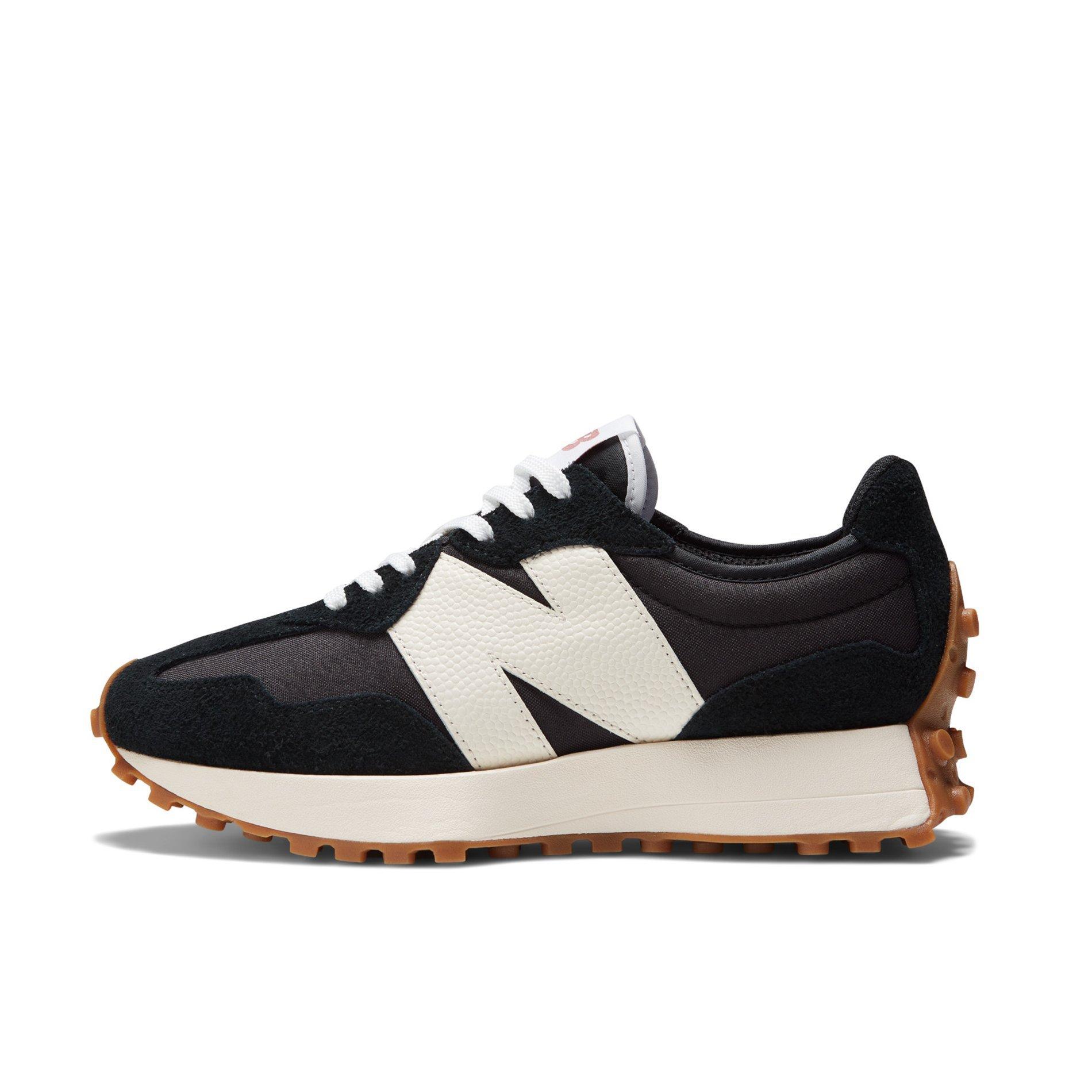 New Balance 327 "Black/Gum" Women's Shoe - BLACK/GUM Thumbnail View 2
