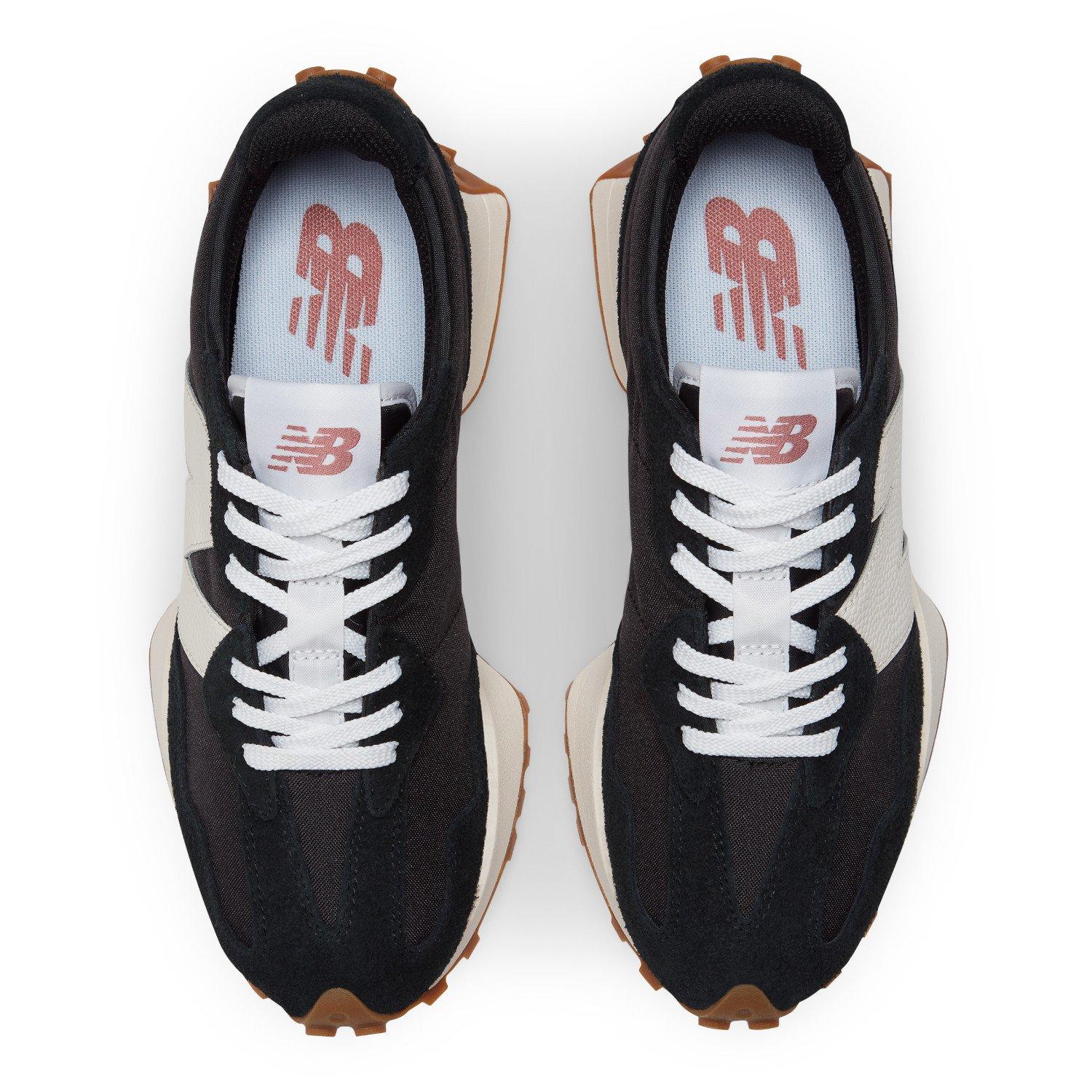 New Balance 327 "Black/Gum" Women's Shoe - BLACK/GUM Thumbnail View 6