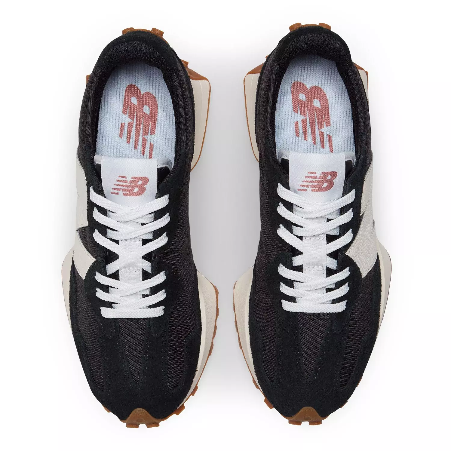 New Balance 327 "Black/Gum" Women's Shoe - BLACK/GUM