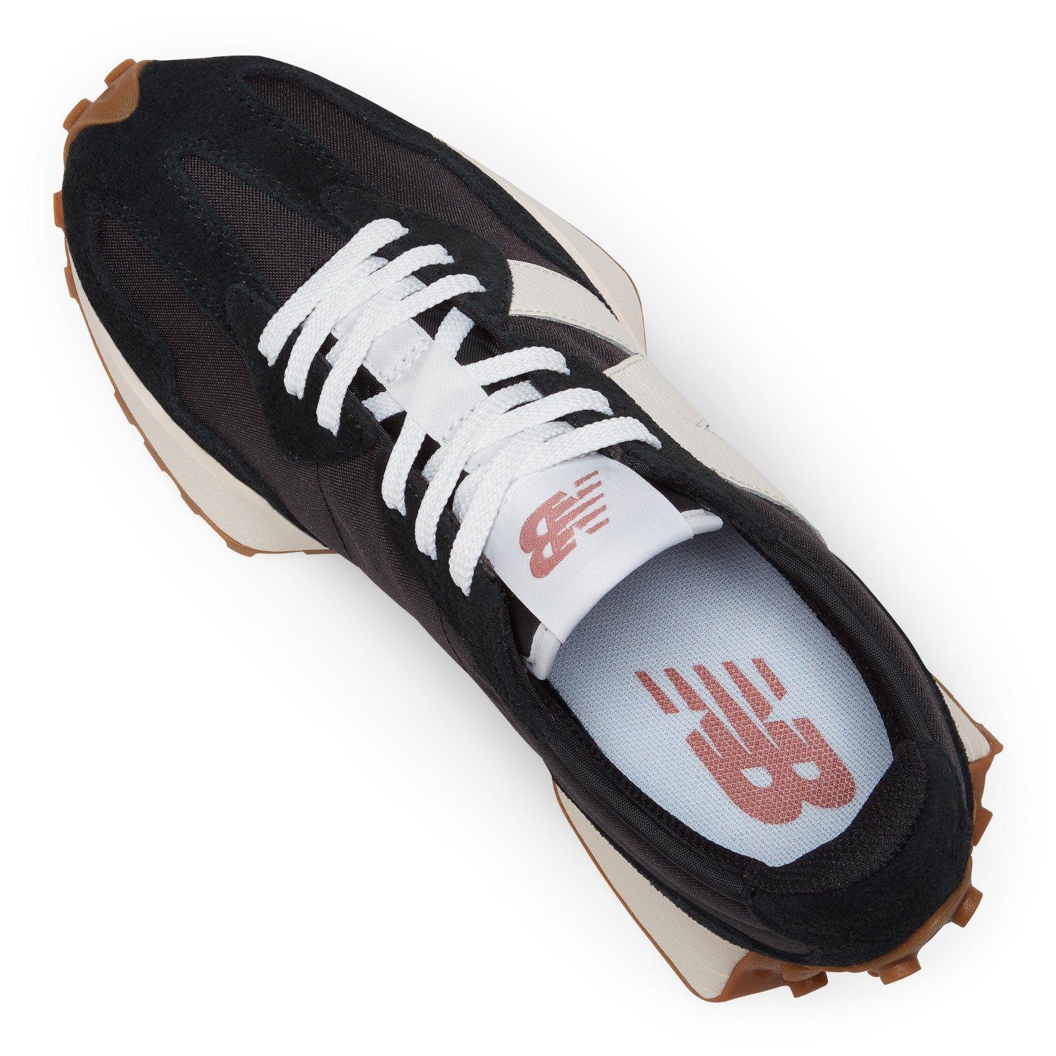 New Balance 327 "Black/Gum" Women's Shoe - BLACK/GUM Thumbnail View 8