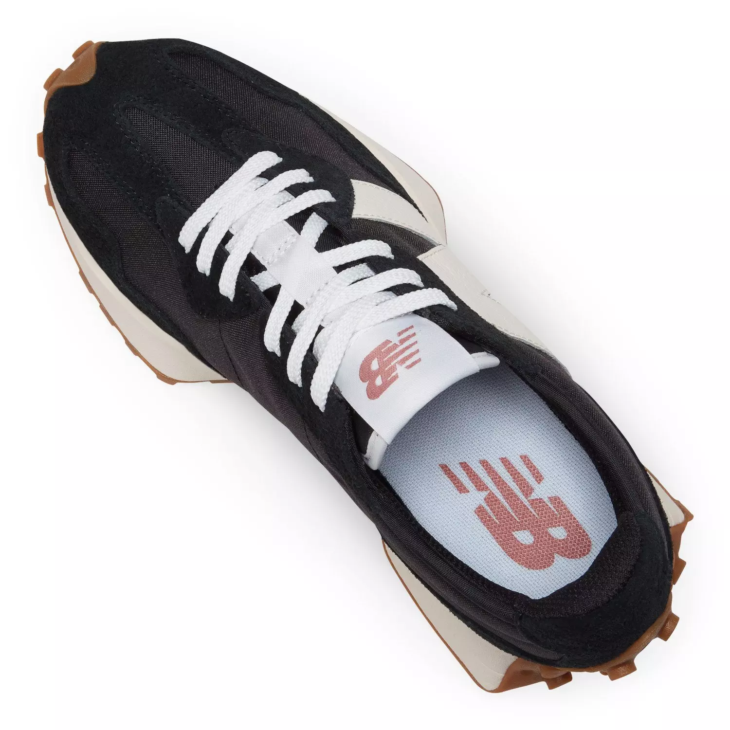 New Balance 327 "Black/Gum" Women's Shoe - BLACK/GUM
