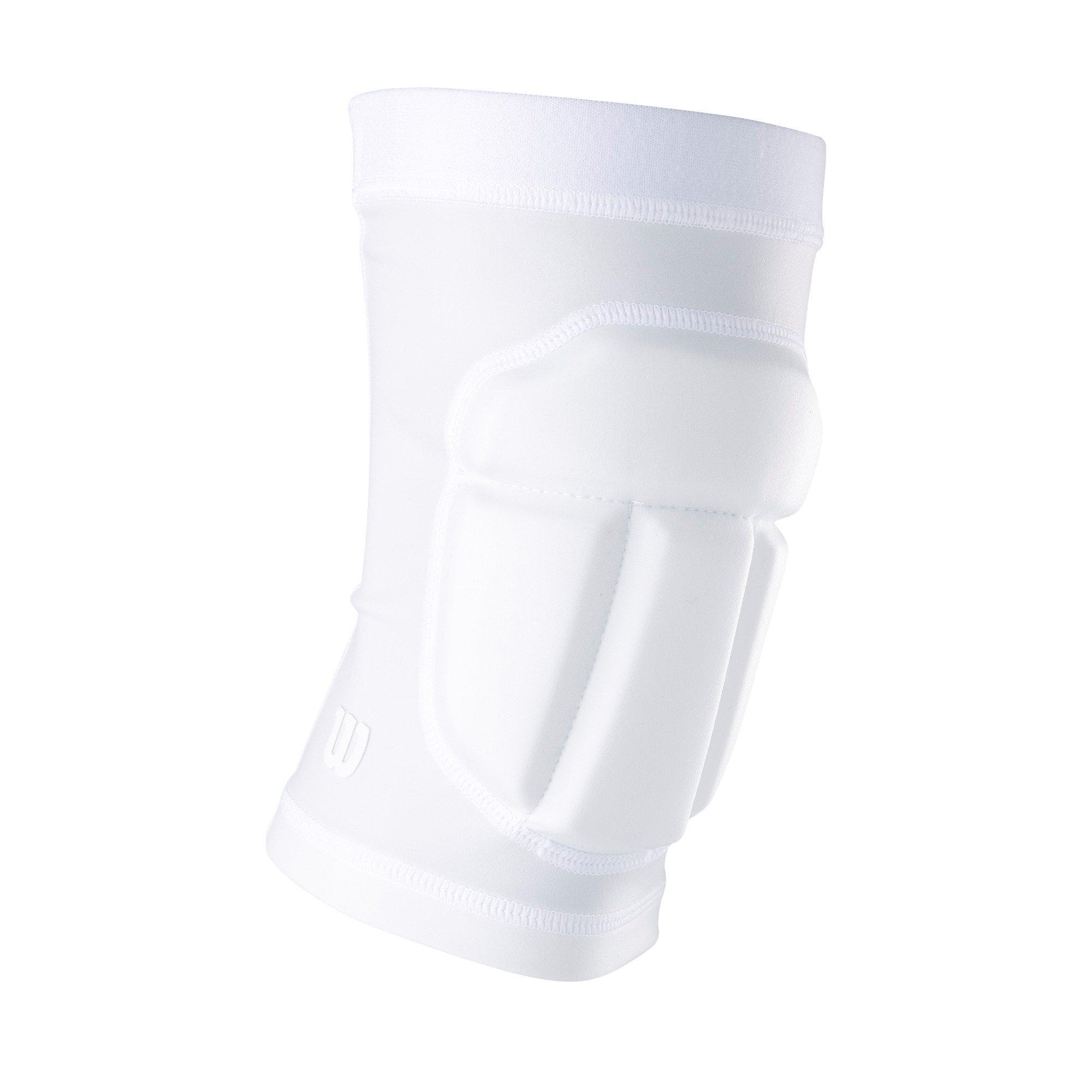 Wilson Helix Volleyball Knee Pads - White - WHITE Thumbnail View 1