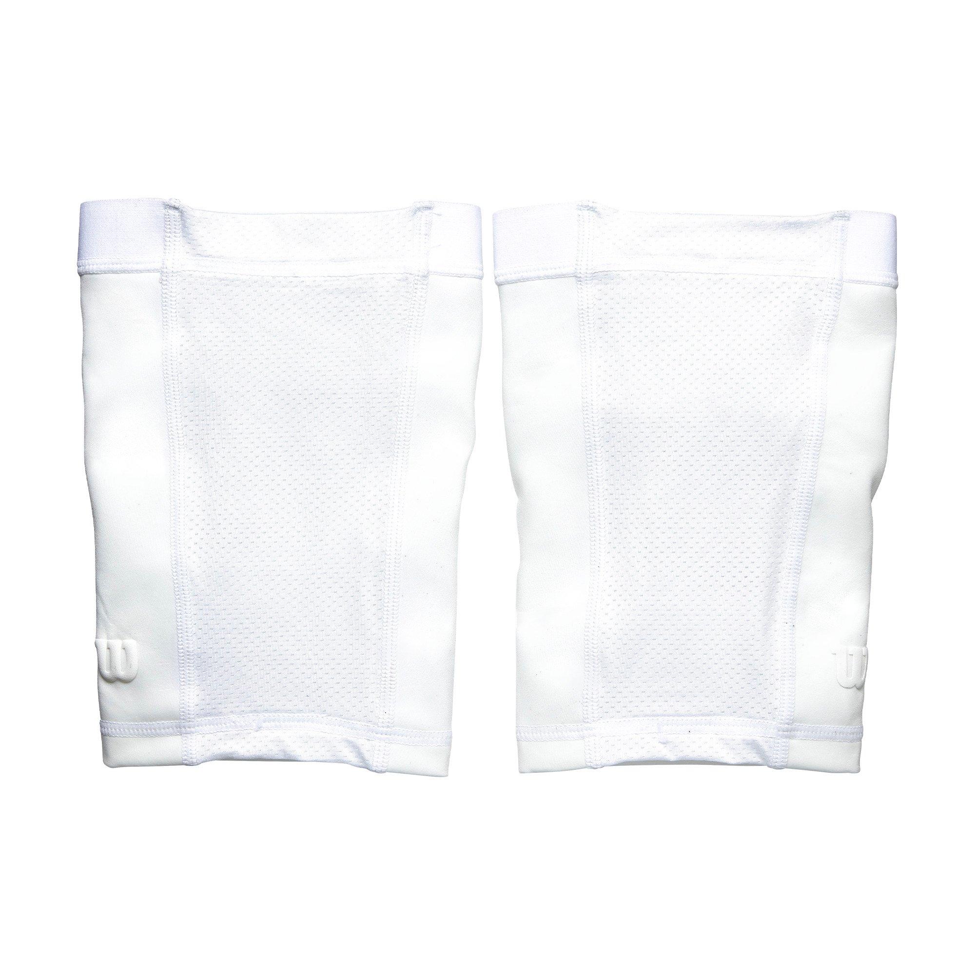 Wilson Helix Volleyball Knee Pads - White - WHITE Thumbnail View 2