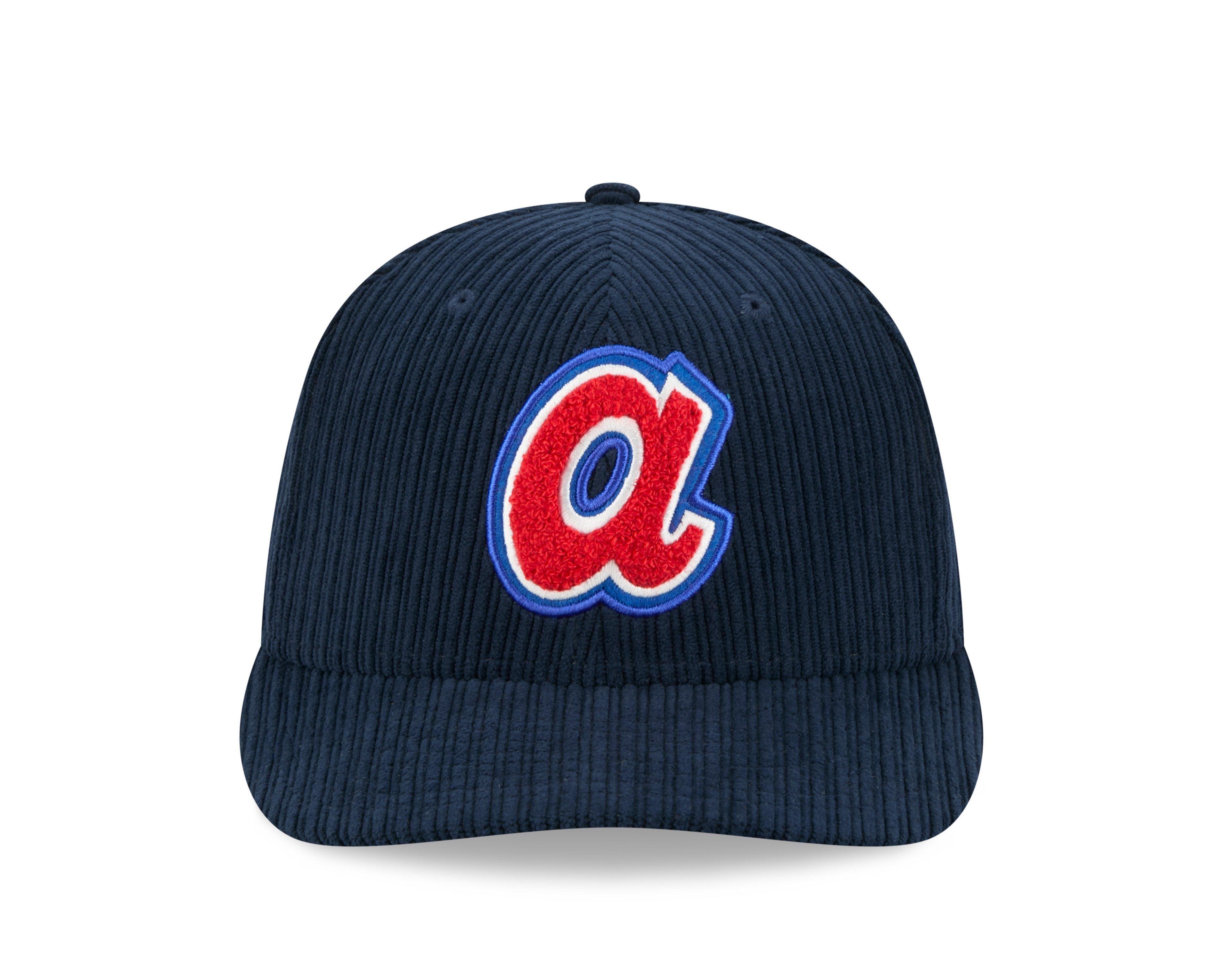 New Era Atlanta Braves 59FIFTY Cooperstown Royal Blue Chenille Fitted Hat