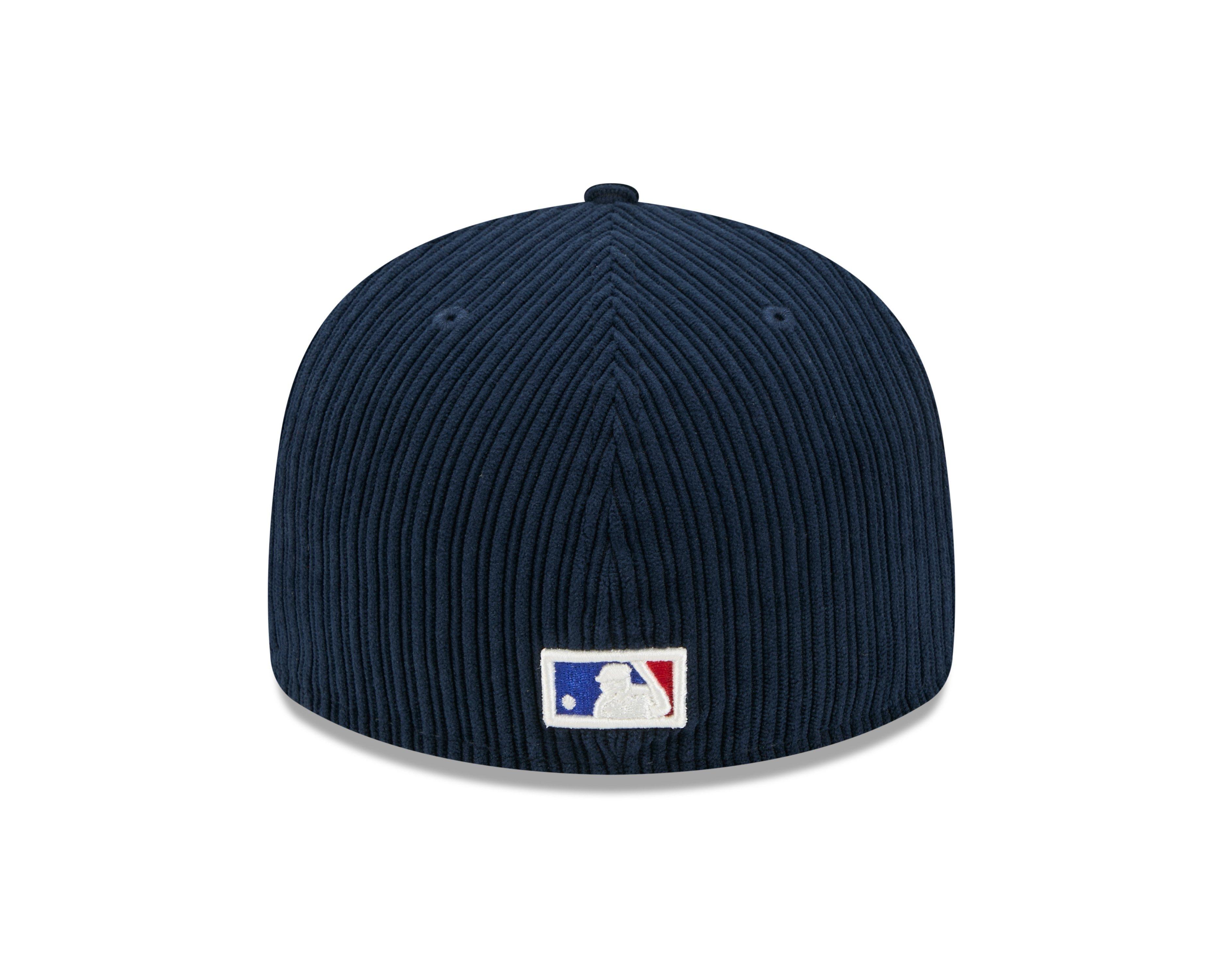 New Era Atlanta Braves 59FIFTY Cooperstown Royal Blue Chenille Fitted Hat