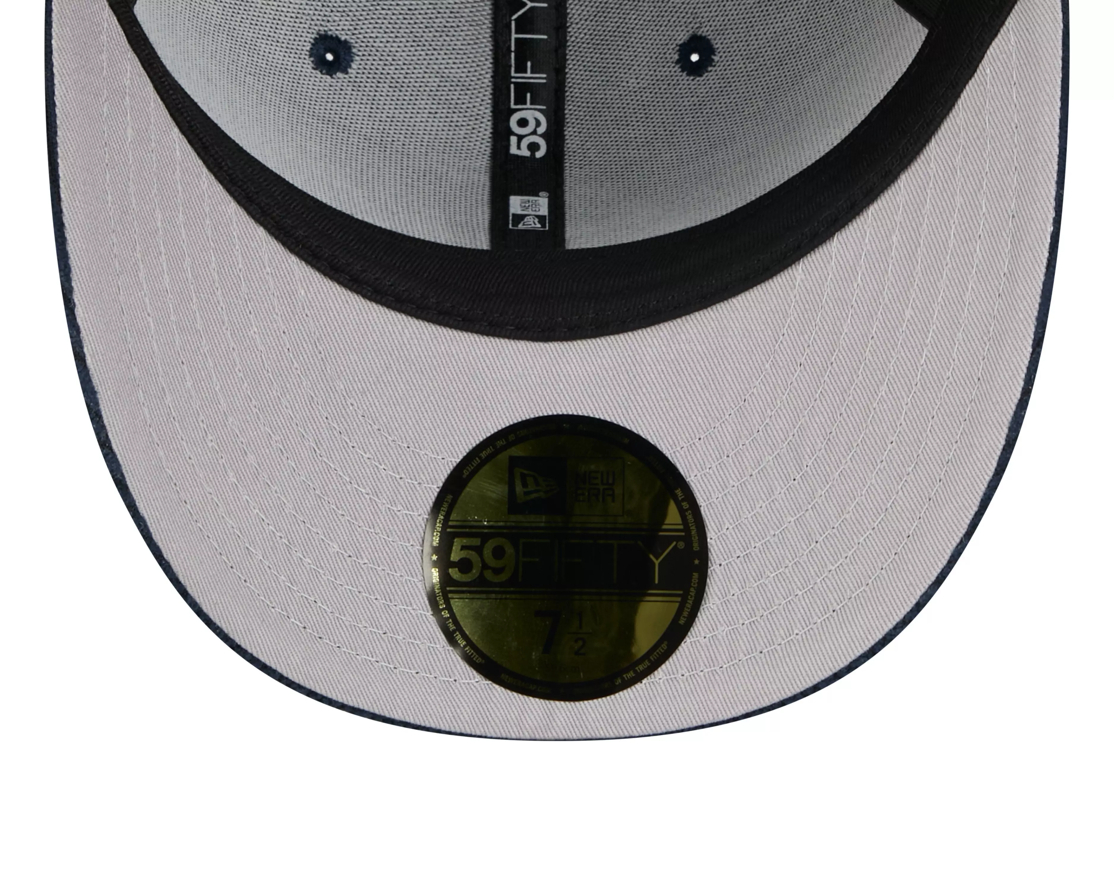 New Era Atlanta Braves 59FIFTY Cooperstown Chenille Fitted Hat-Royal - ROYAL