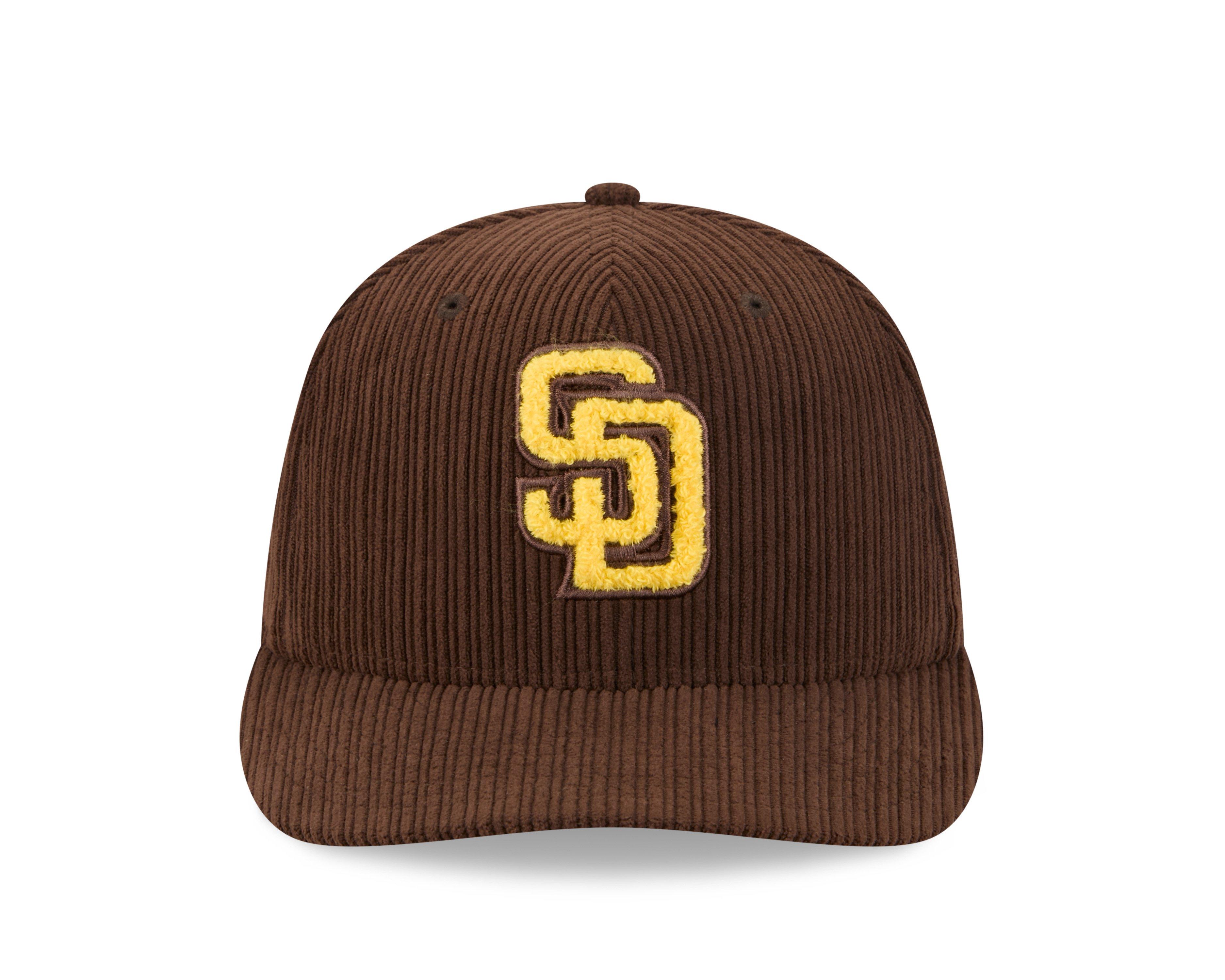 New Era San Diego Padres 59FIFTY Cooperstown Brown Chenille Fitted Hat