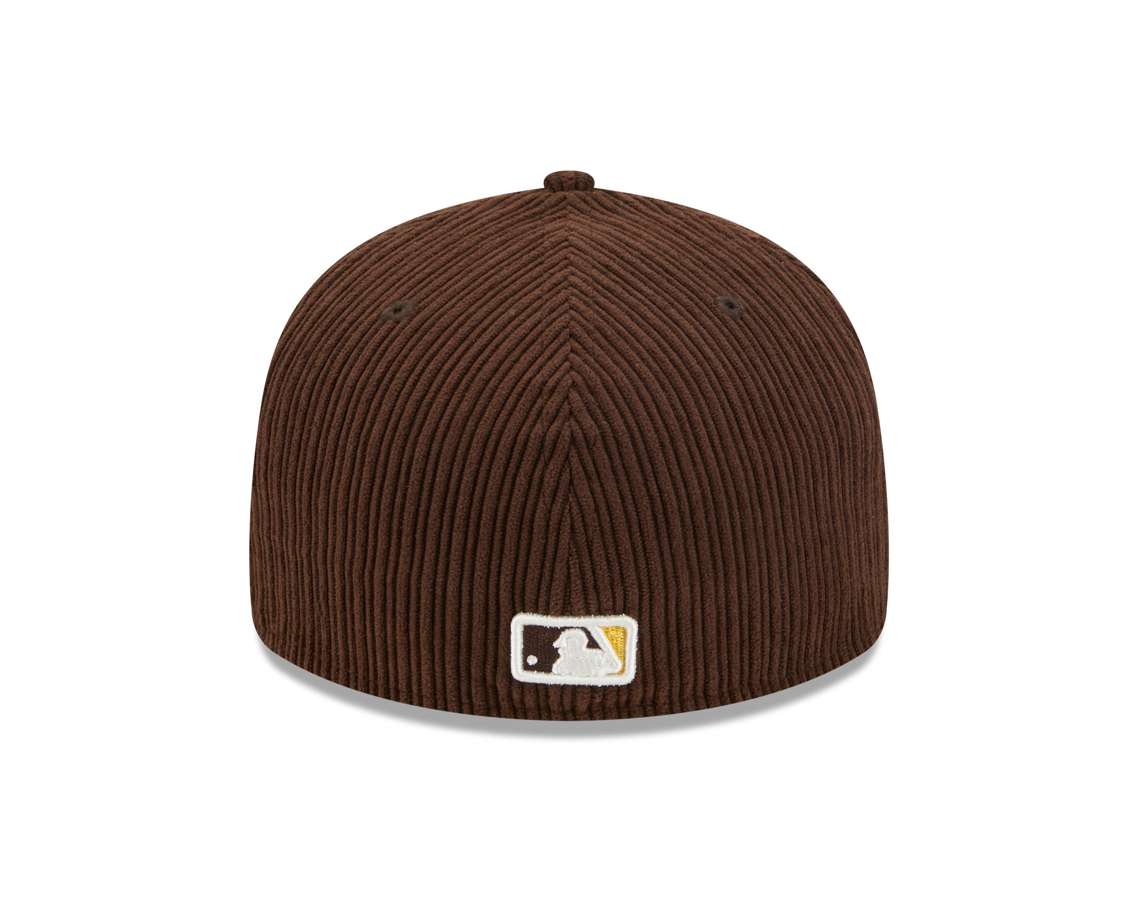 New Era San Diego Padres 59FIFTY Cooperstown Brown Chenille Fitted Hat