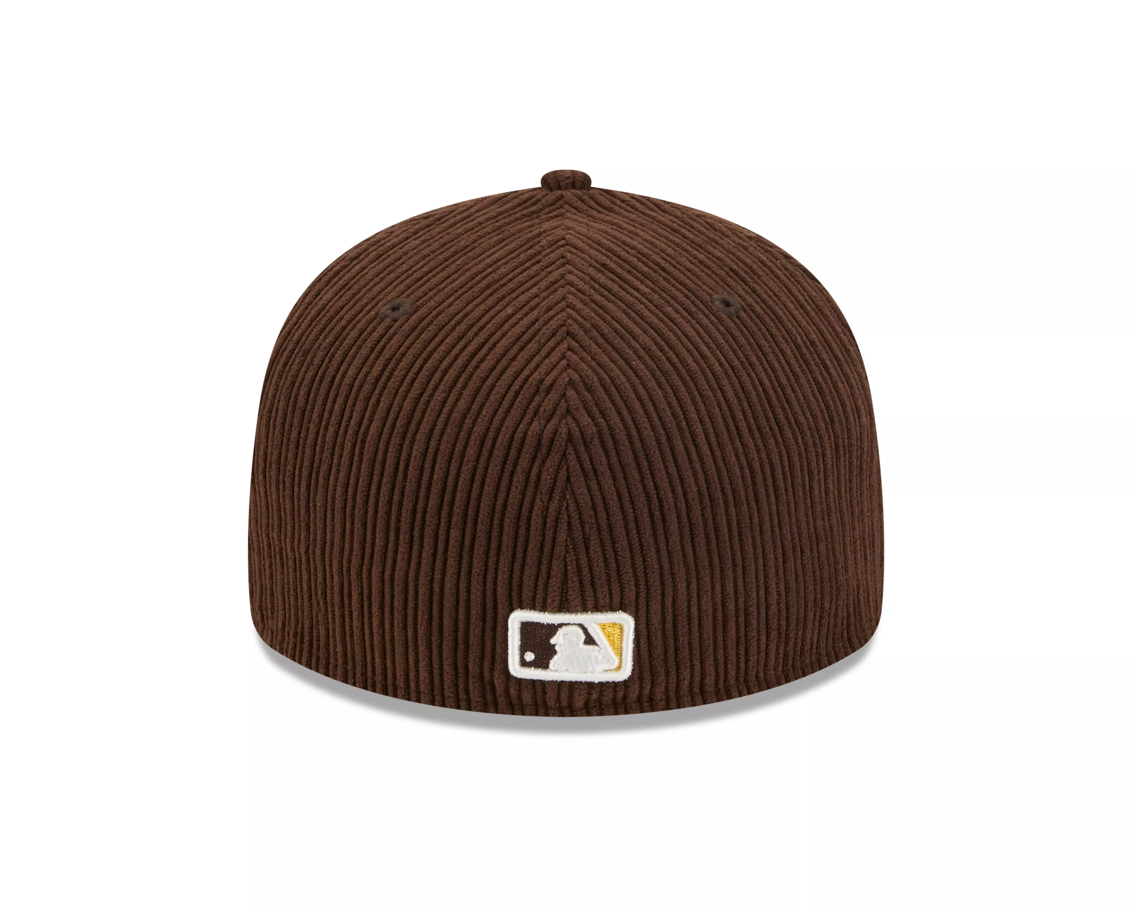 New Era San Diego Padres 59FIFTY Cooperstown Chenille Fitted Hat-Brown - BROWN