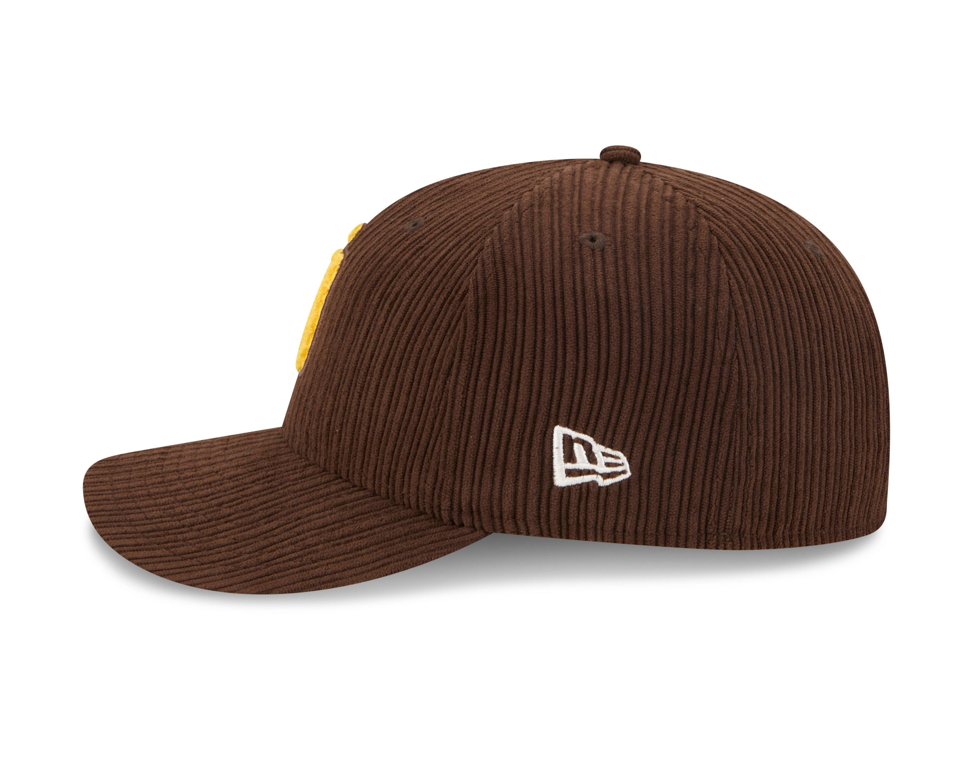 New Era Men's Brown San Diego Padres Distressed 9FORTY A-Frame Adjustable Trucker Hat - Brown