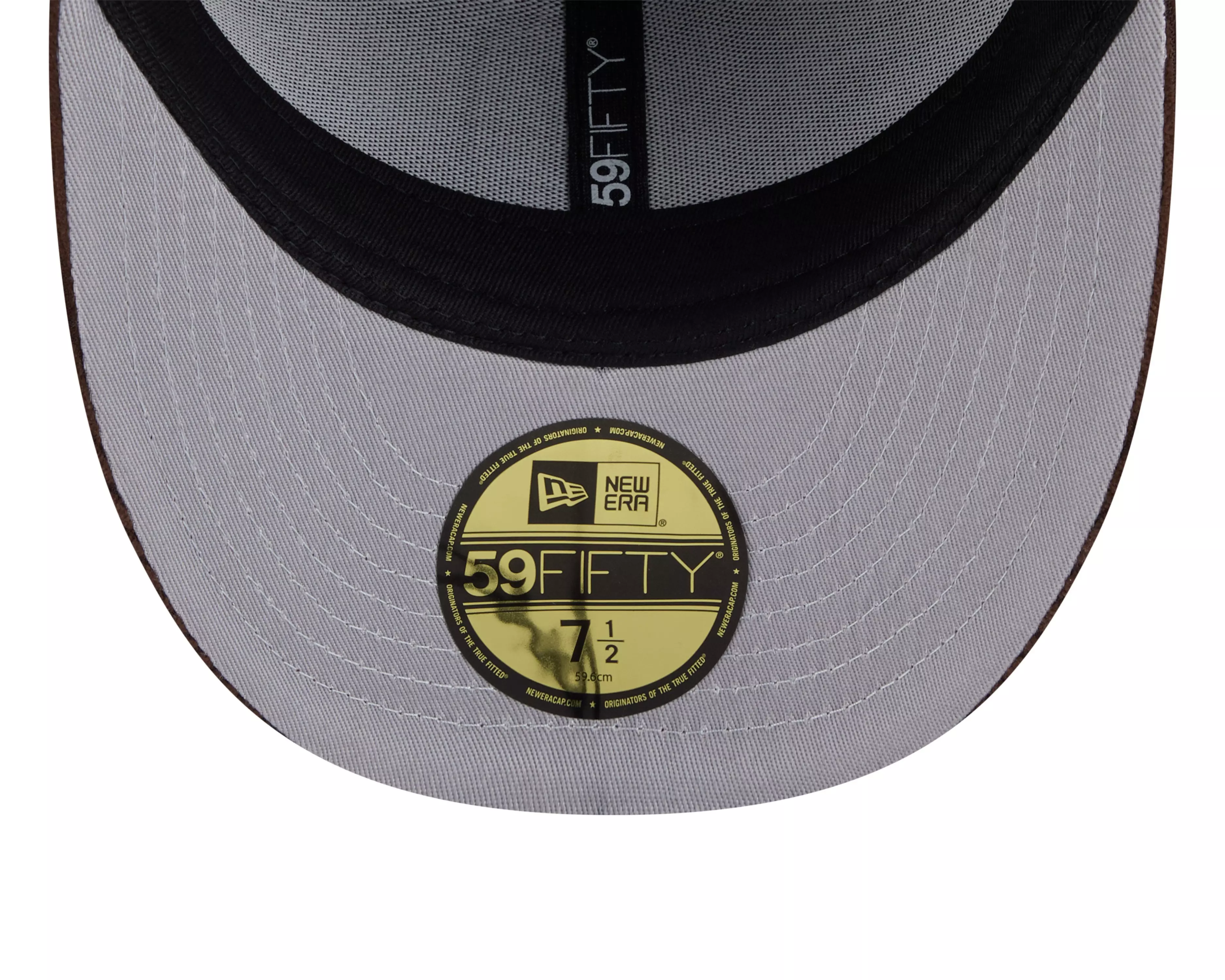 New Era San Diego Padres 59FIFTY Cooperstown Chenille Fitted Hat-Brown - BROWN