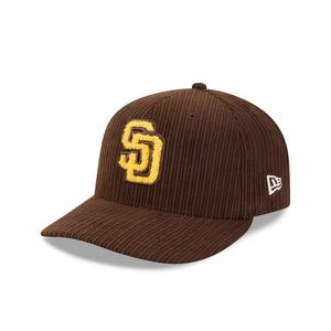 New Era San Diego Padres 59FIFTY Cooperstown Chenille Fitted Hat-Brown