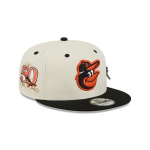 New Era Baltimore Orioles 9FIFTY Mascot Pin Snapback Hat-Off-White