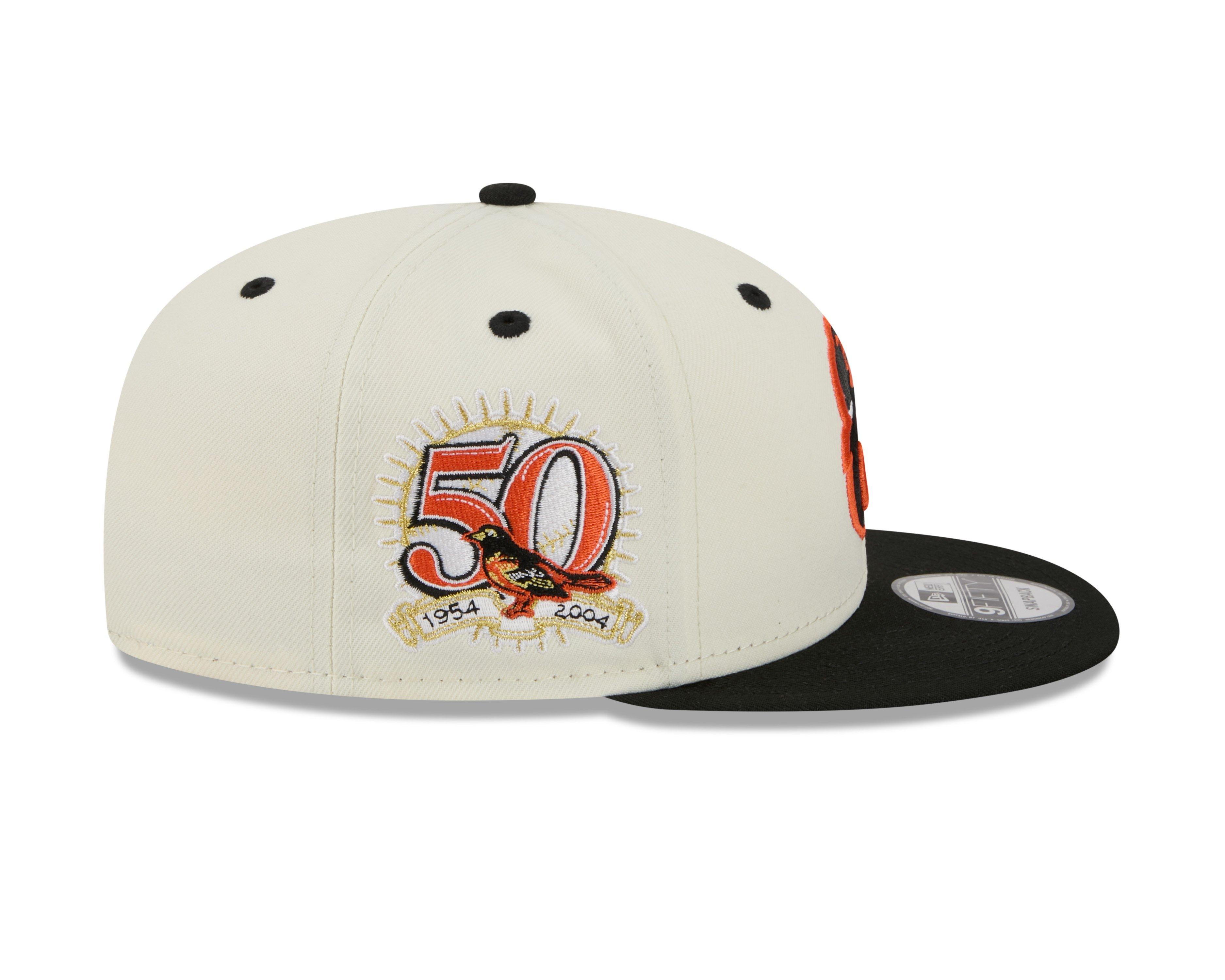 New Era Baltimore Orioles 9FIFTY Mascot Pin Off-White Snapback Hat