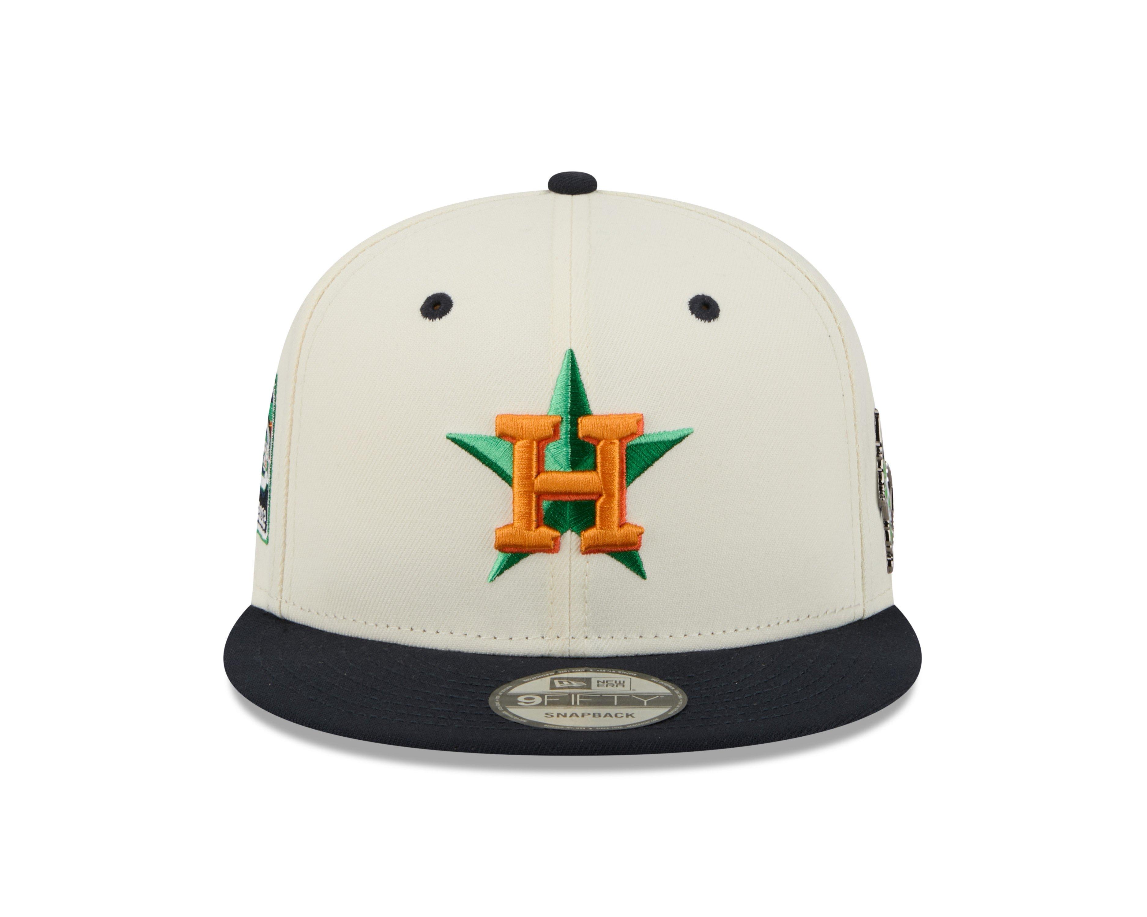 New Era Houston Astros 9FIFTY Mascot Pin Off-White Snapback Hat