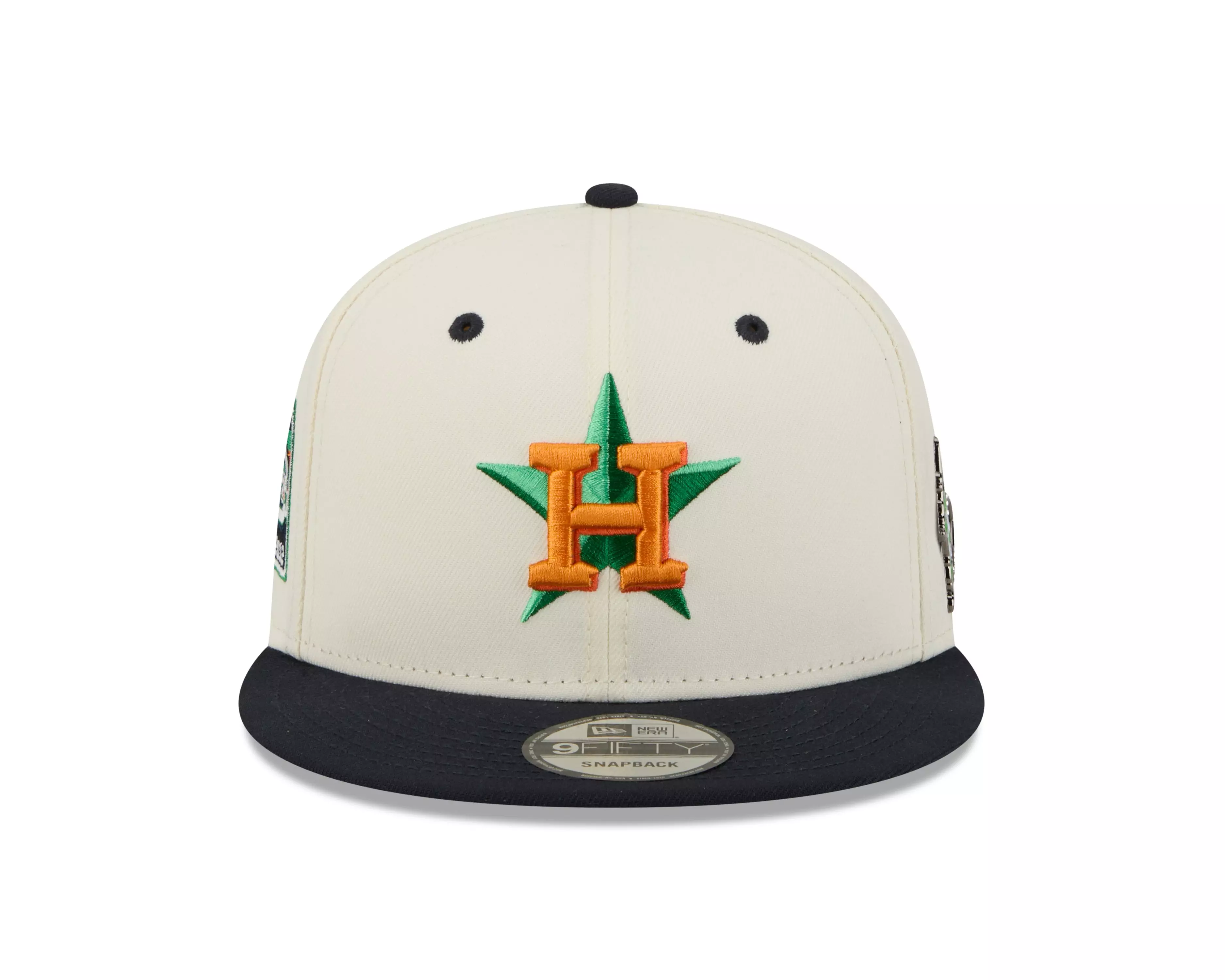 New Era Houston Astros 9FIFTY Mascot Pin Snapback Hat-Off-White - OFF-WHITE