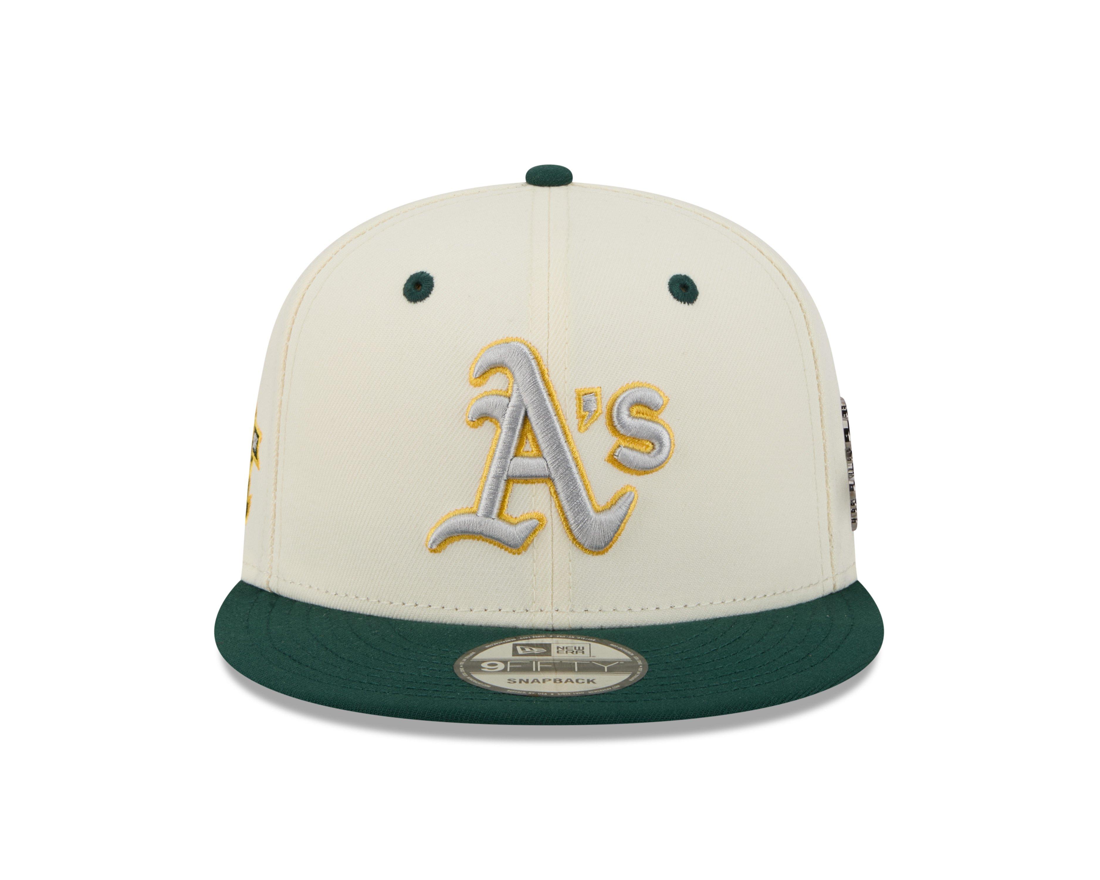 New Era Oakland Athletics 9FIFTY Mascot Pin Off-White Snapback Hat