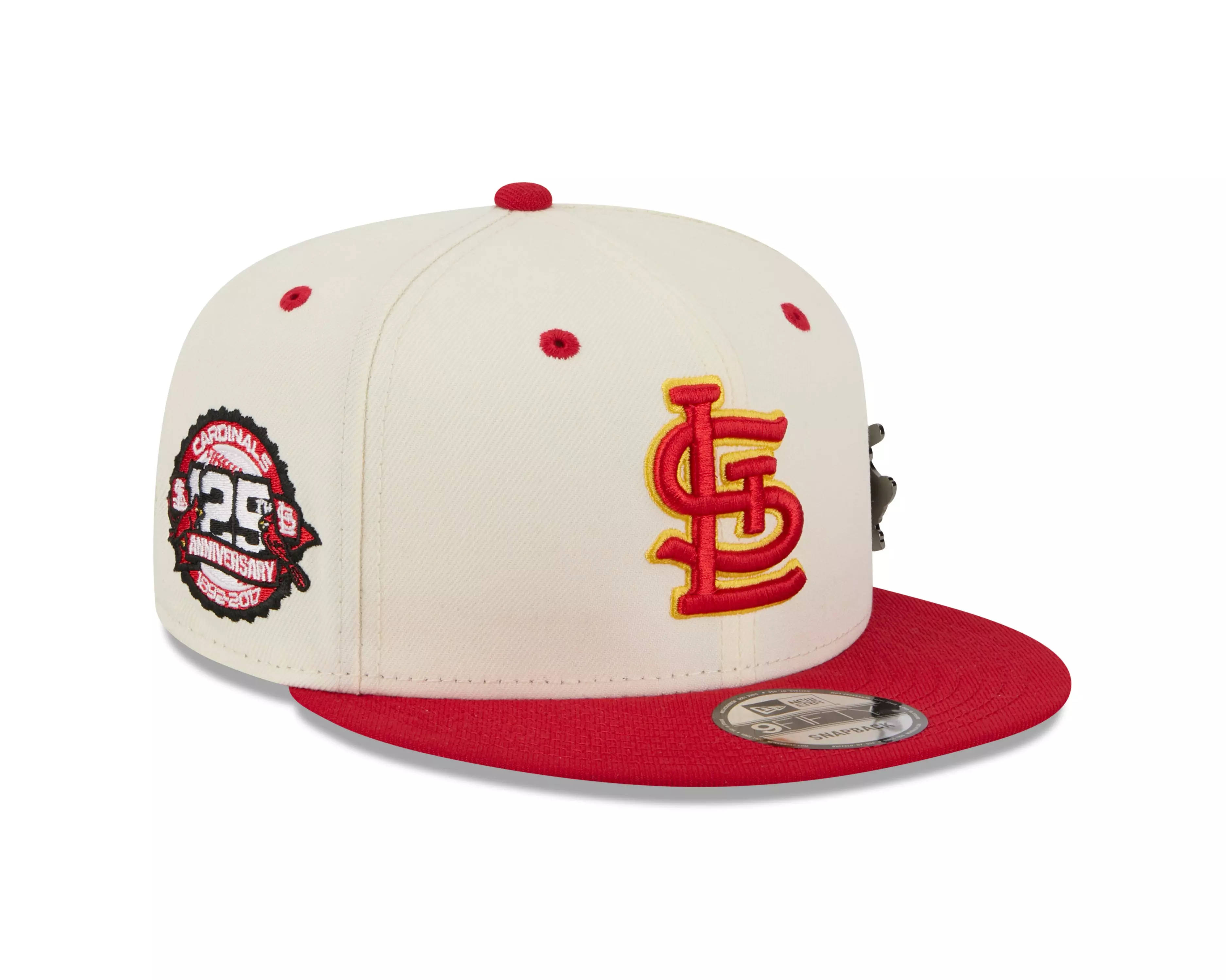 New Era St. Louis Cardinals 9FIFTY Mascot Pin Snapback Hat-Off-White - OFF-WHITE