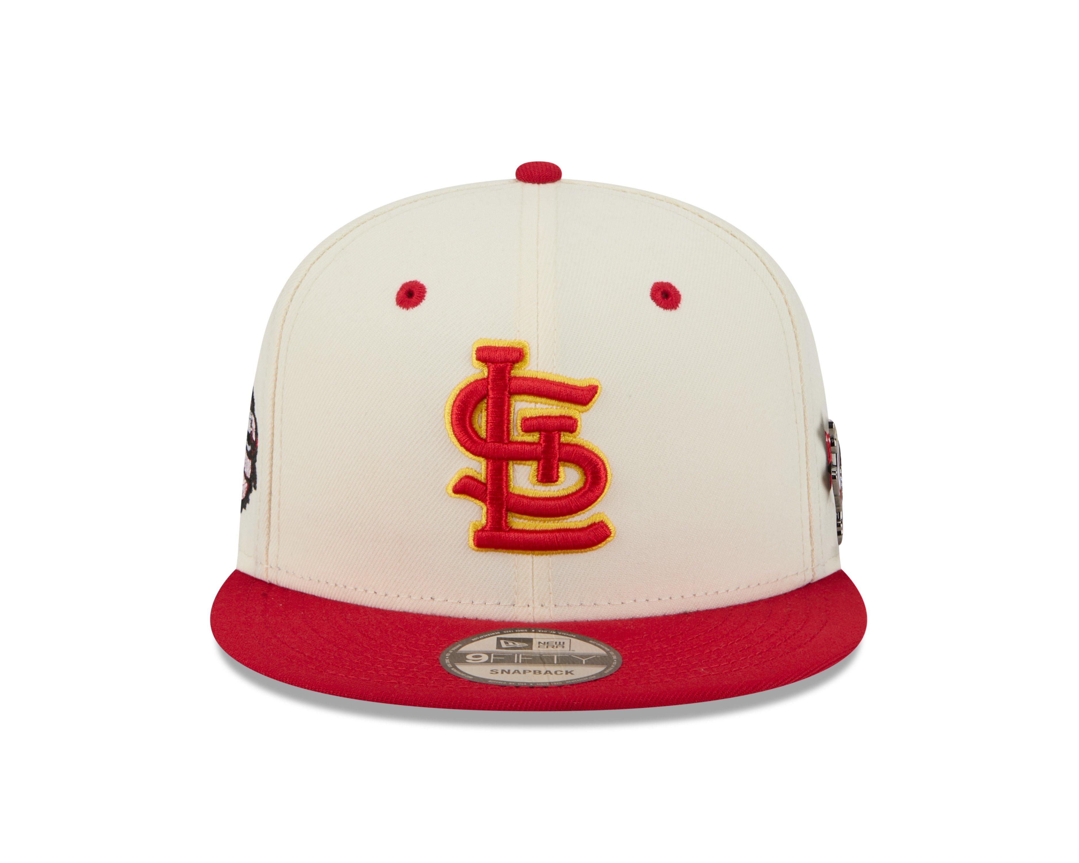 New Era St. Louis Cardinals 9FIFTY Mascot Pin Off-White Snapback Hat
